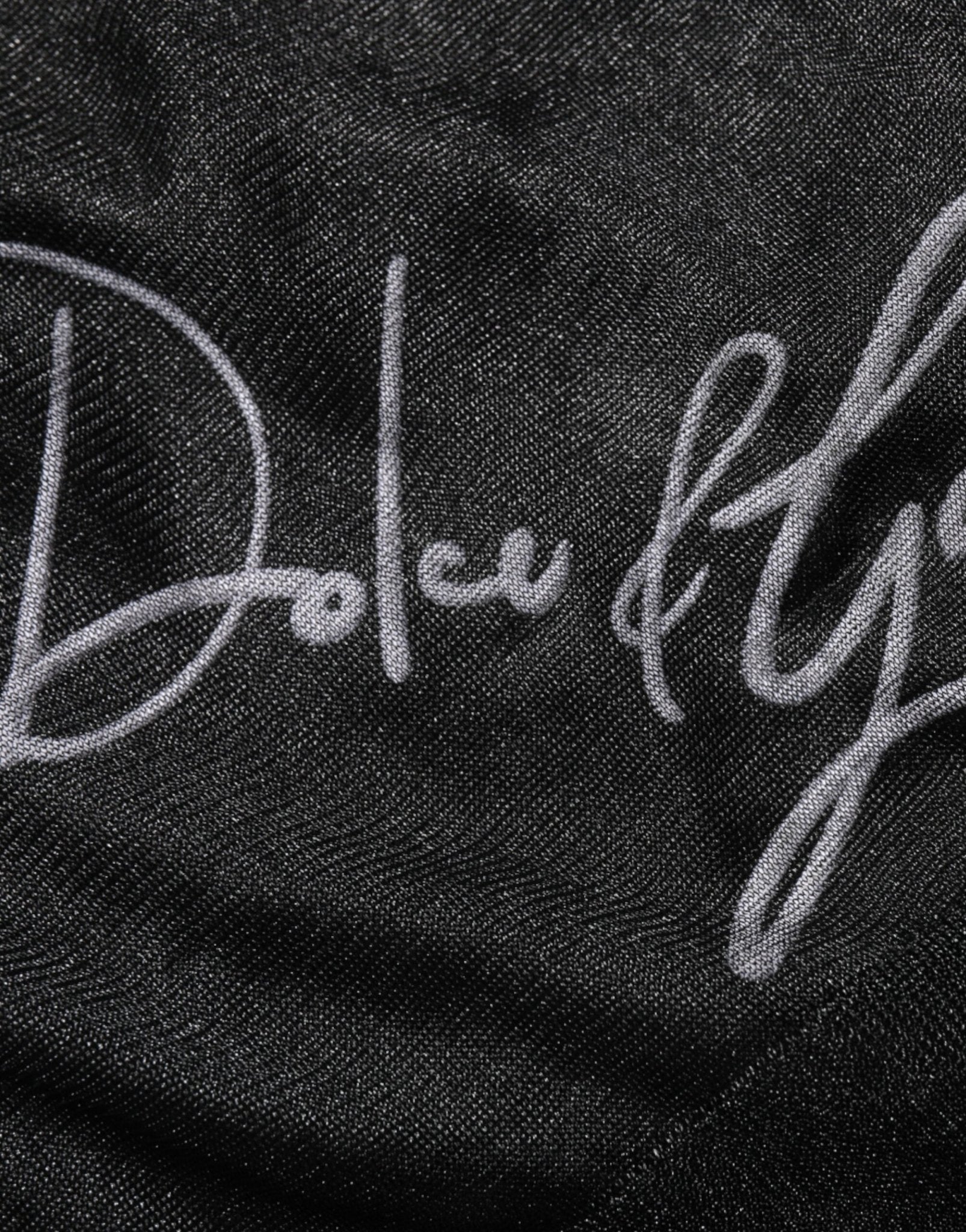 Dolce & Gabbana Black Polyester Pullover Sweatshirt Sweater - RIMODA