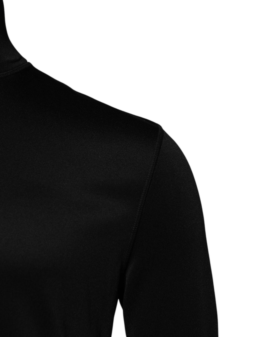 Dolce & Gabbana Black Polyester Turtleneck Pullover Sweater - RIMODA