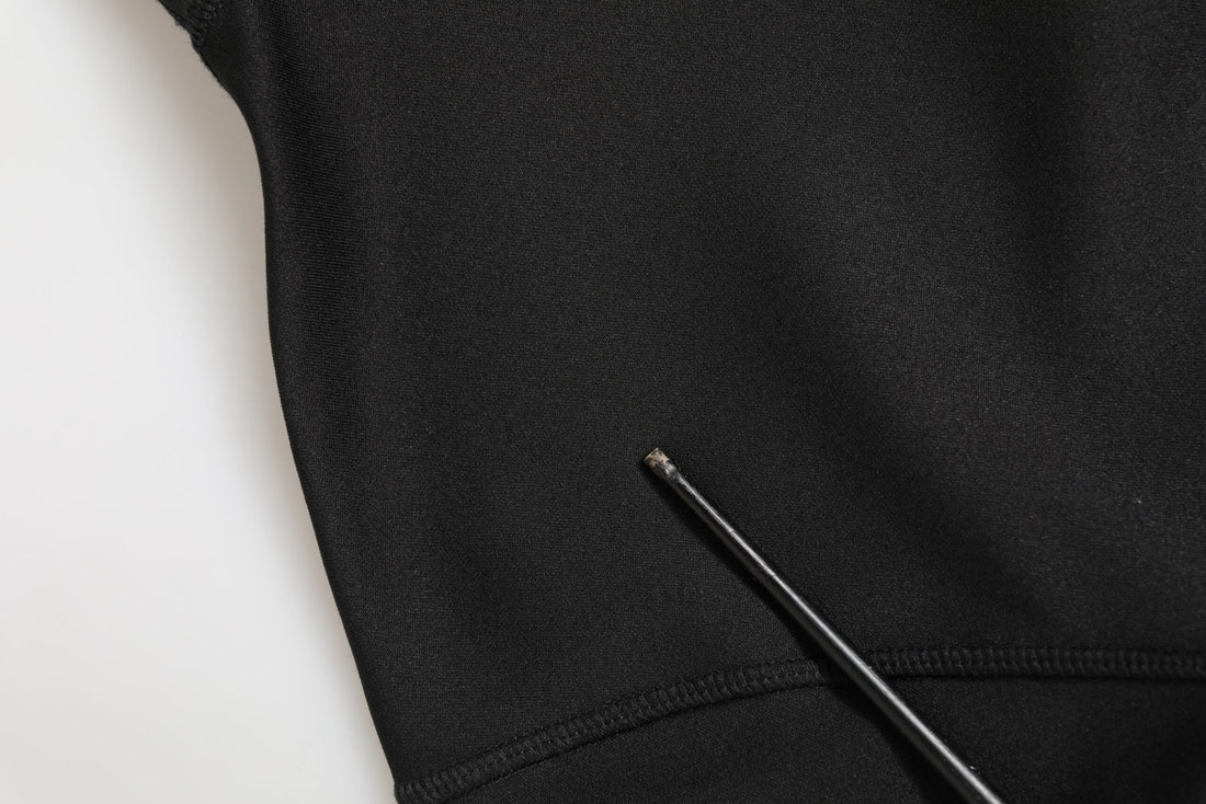 Dolce & Gabbana Black Polyester Turtleneck Pullover Sweater - RIMODA