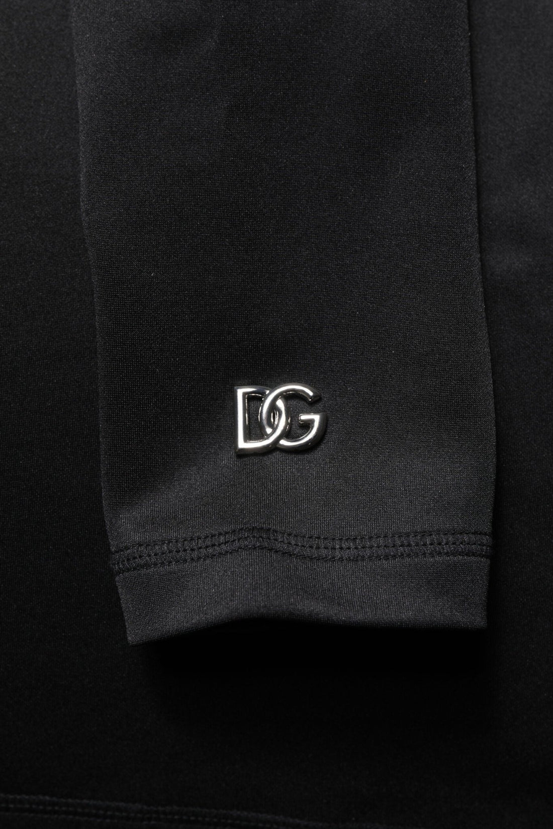 Dolce & Gabbana Black Polyester Turtleneck Pullover Sweater - RIMODA