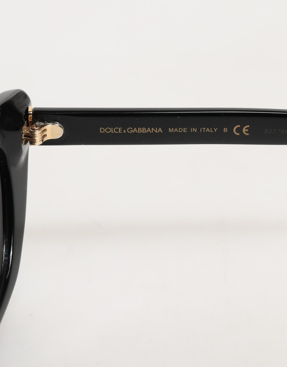 Dolce & Gabbana Black Re-Edition DNA Cat-Eye Frame Sunglasses - RIMODA