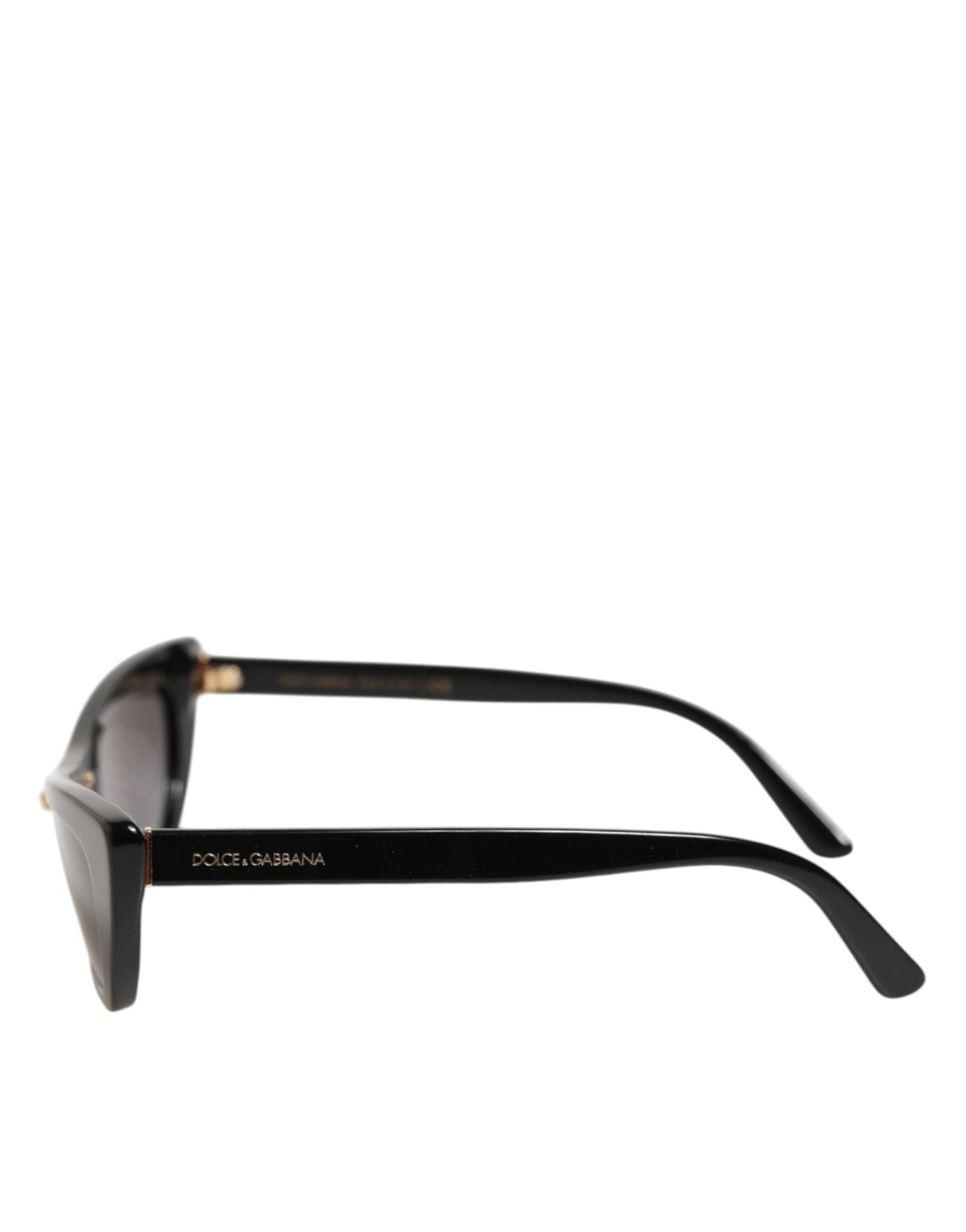 Dolce & Gabbana Black Re-Edition DNA Cat-Eye Frame Sunglasses - RIMODA