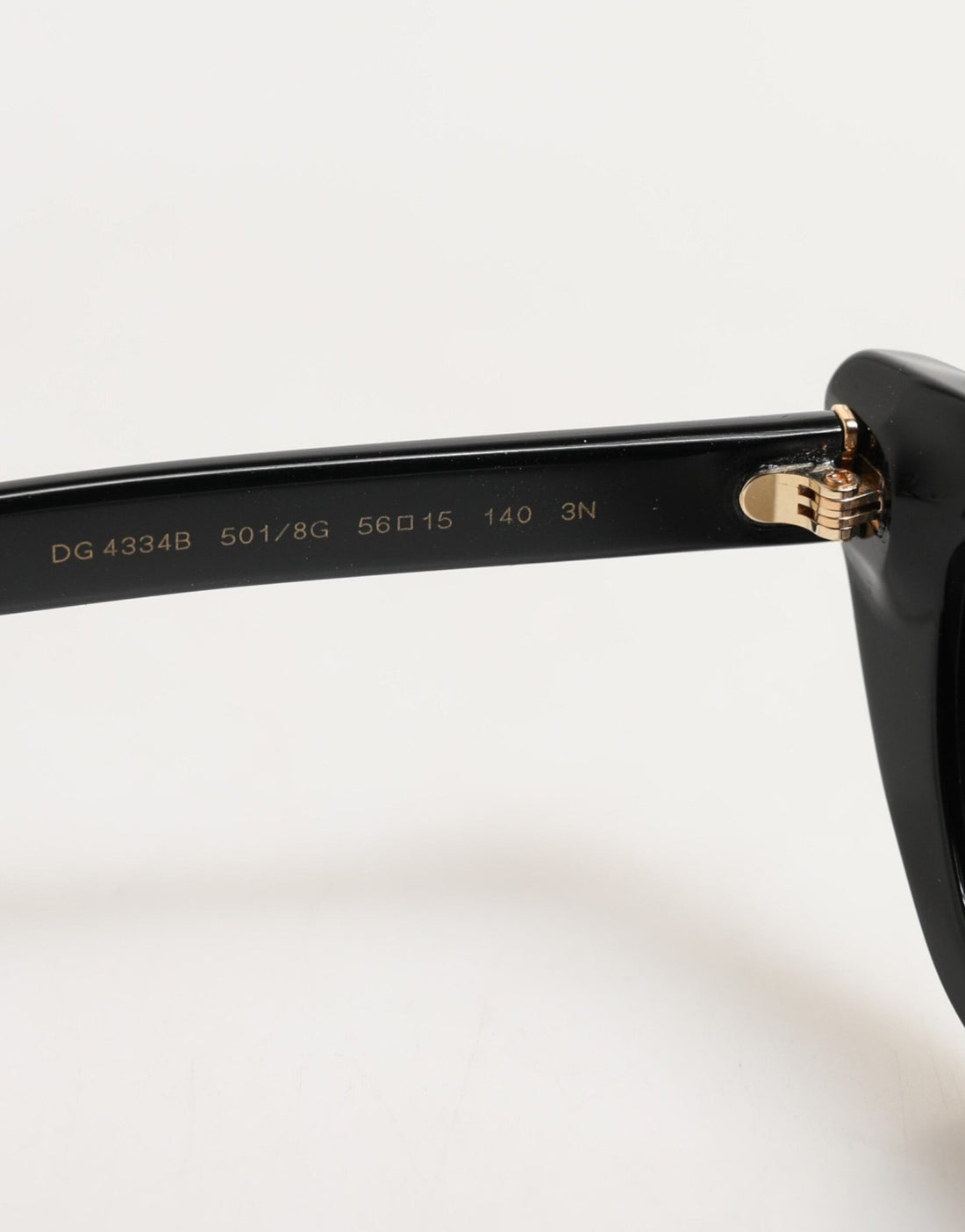 Dolce & Gabbana Black Re-Edition DNA Cat-Eye Frame Sunglasses - RIMODA