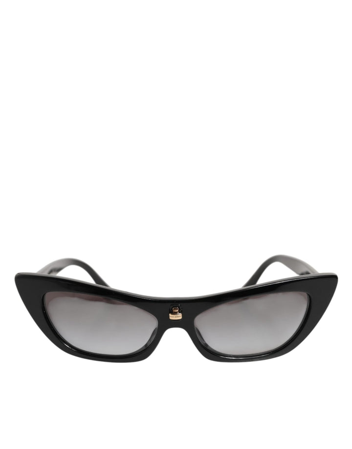 Dolce & Gabbana Black Re-Edition DNA Cat-Eye Frame Sunglasses - RIMODA
