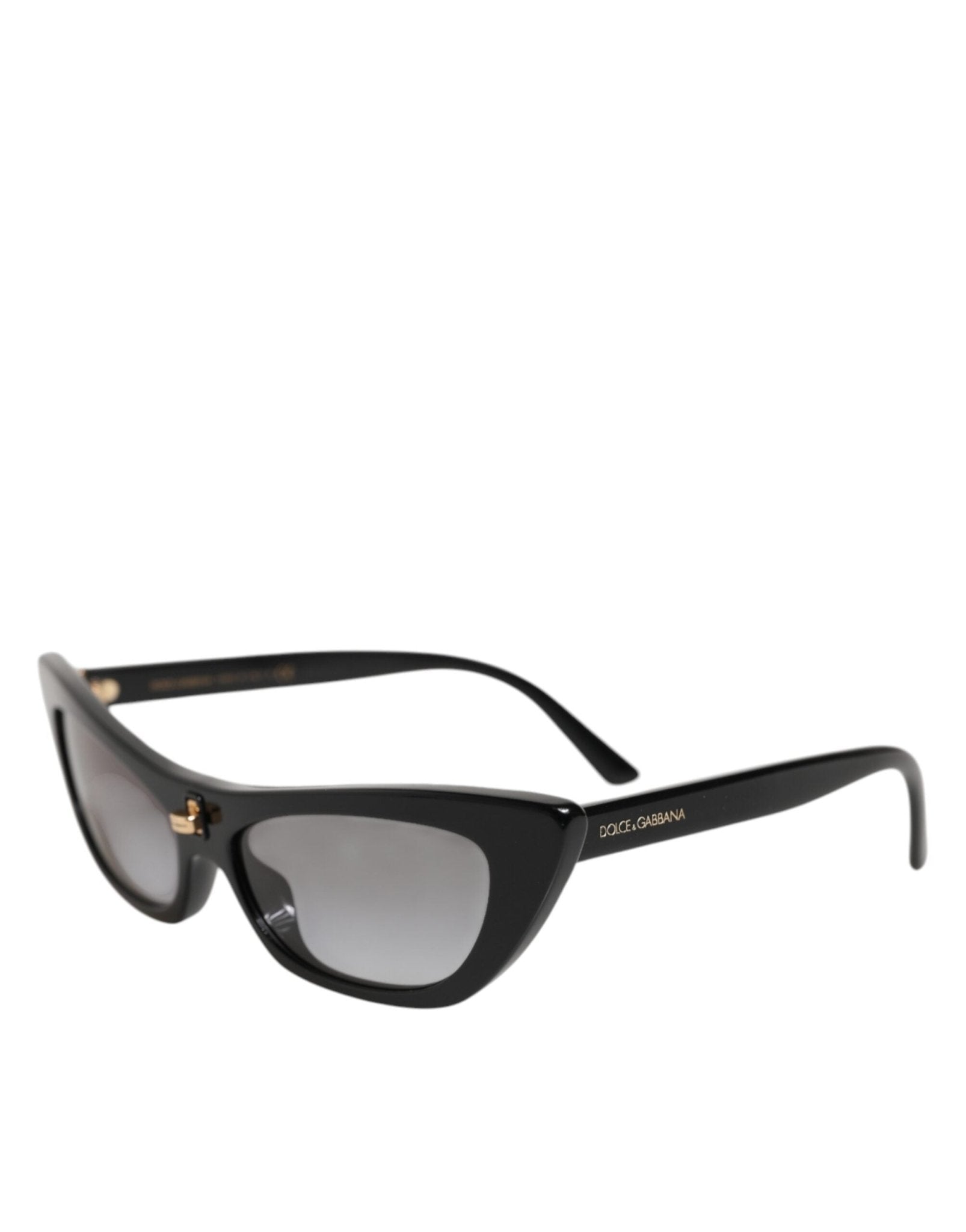 Dolce & Gabbana Black Re-Edition DNA Cat-Eye Frame Sunglasses - RIMODA