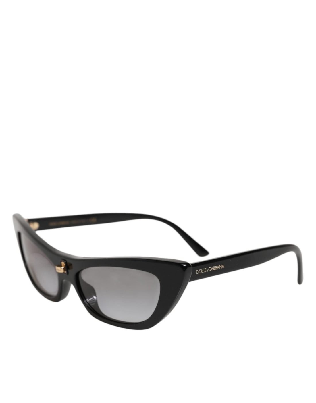 Dolce & Gabbana Black Re-Edition DNA Cat-Eye Frame Sunglasses - RIMODA