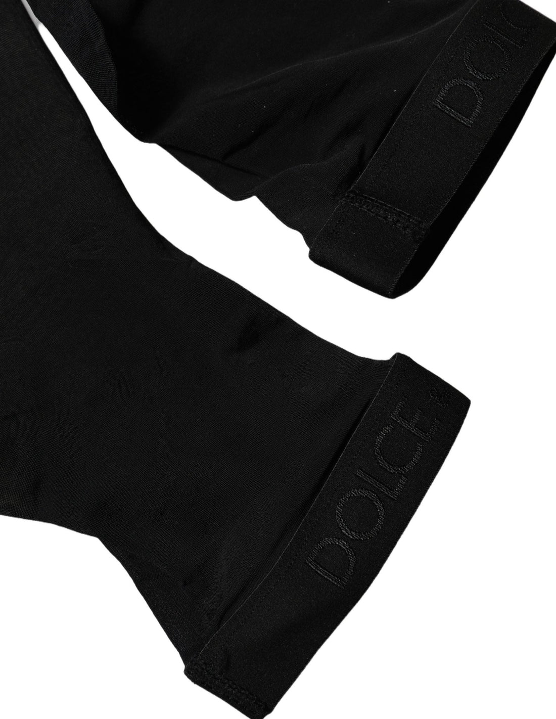 Dolce & Gabbana Black Sheer Nylon Thigh High Stockings Socks - RIMODA