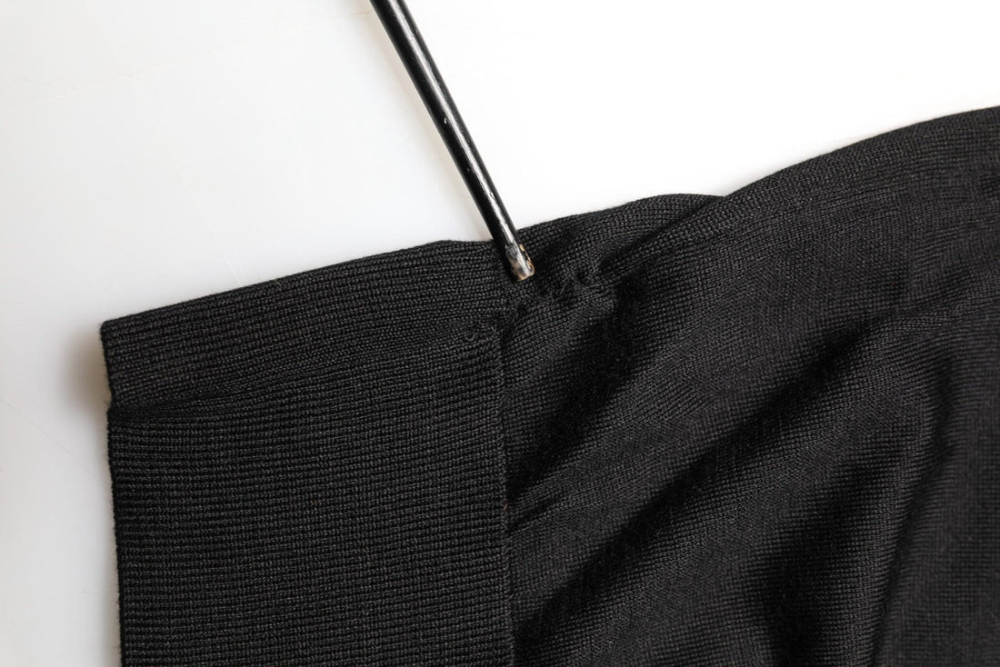 Dolce & Gabbana Black Silk Collared Short Sleeve Polo T-shirt - RIMODA