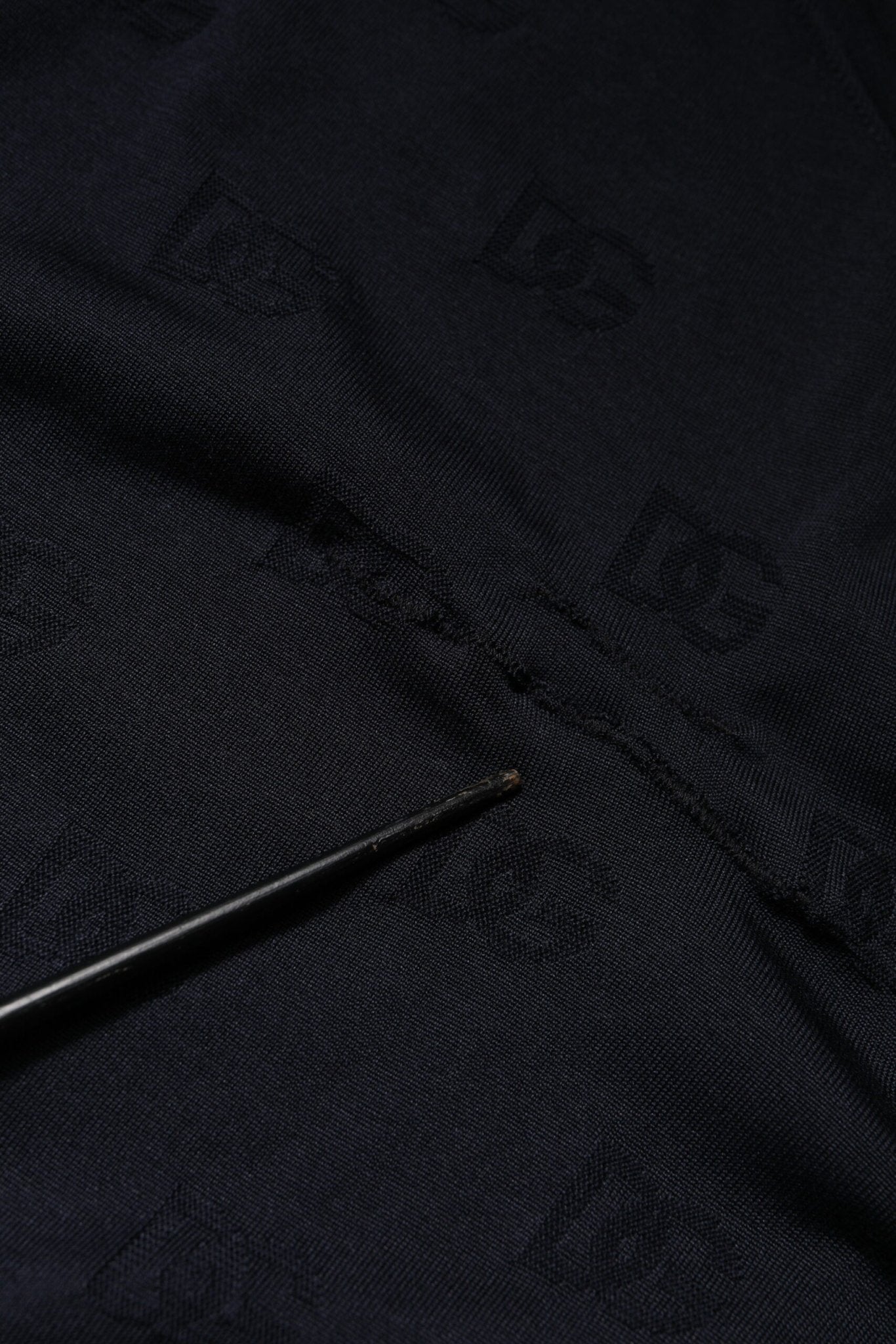 Dolce & Gabbana Black Silk Crew Neck Sweatshirt Sweater - RIMODA