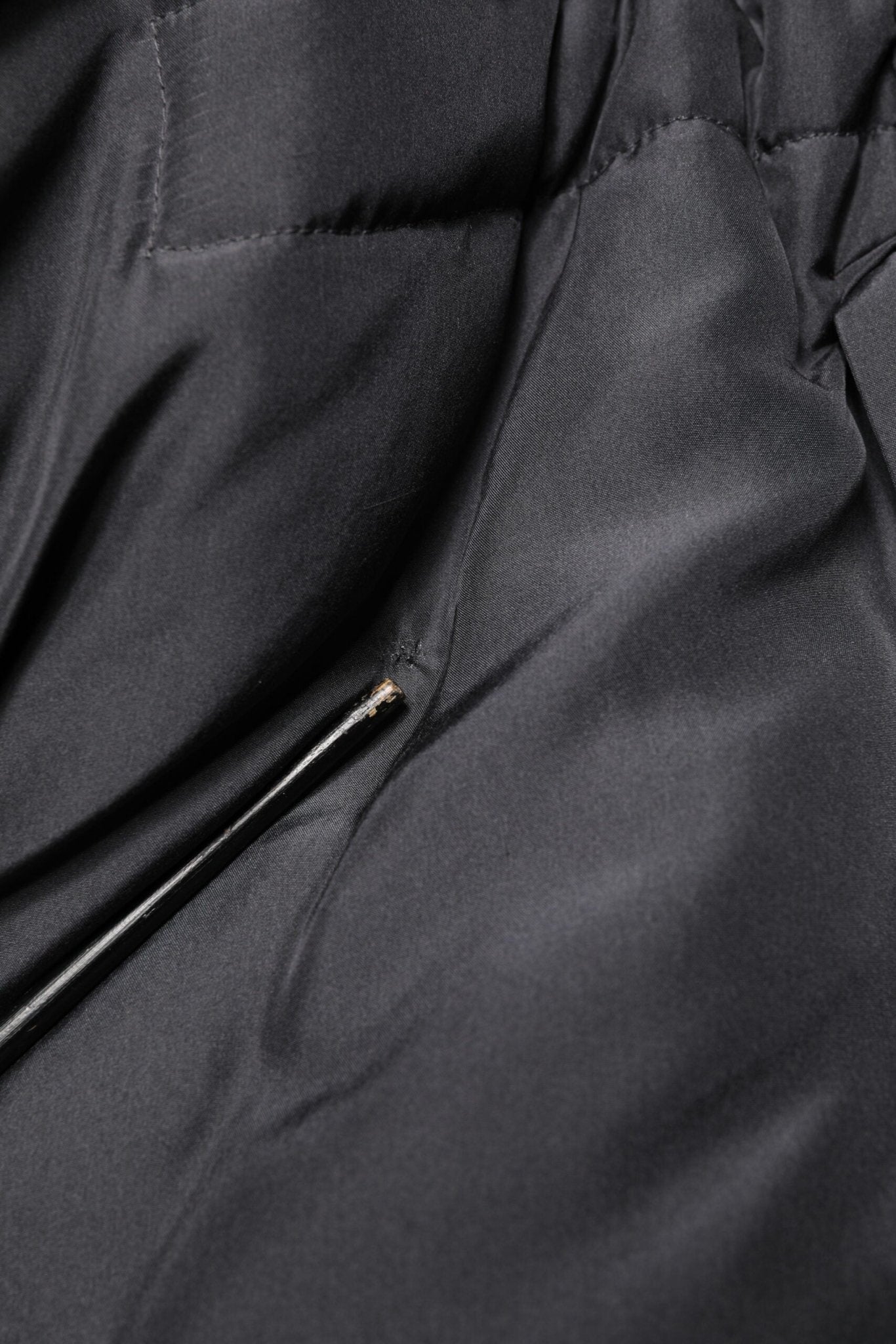 Dolce & Gabbana Black Silk Padded Parka Men Coat Jacket - RIMODA