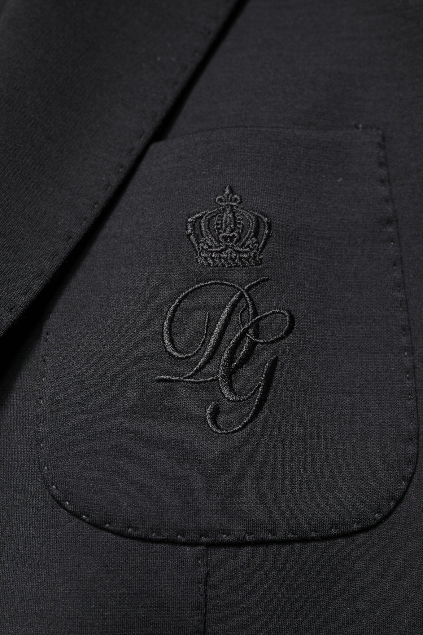Dolce & Gabbana Black Single Breasted Men Coat Blazer Suit - RIMODA