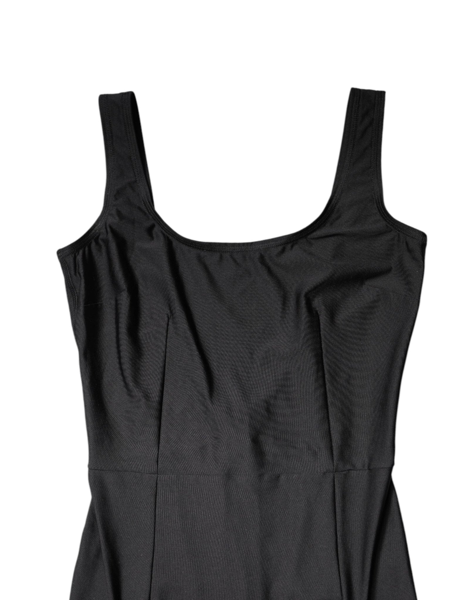 Dolce & Gabbana Black Sleeveless Bodycon Women Jumpsuit Dress - RIMODA