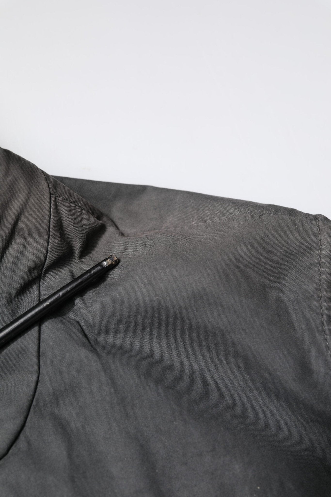 Dolce & Gabbana Black Solid Cotton Collared Coat Jacket - RIMODA