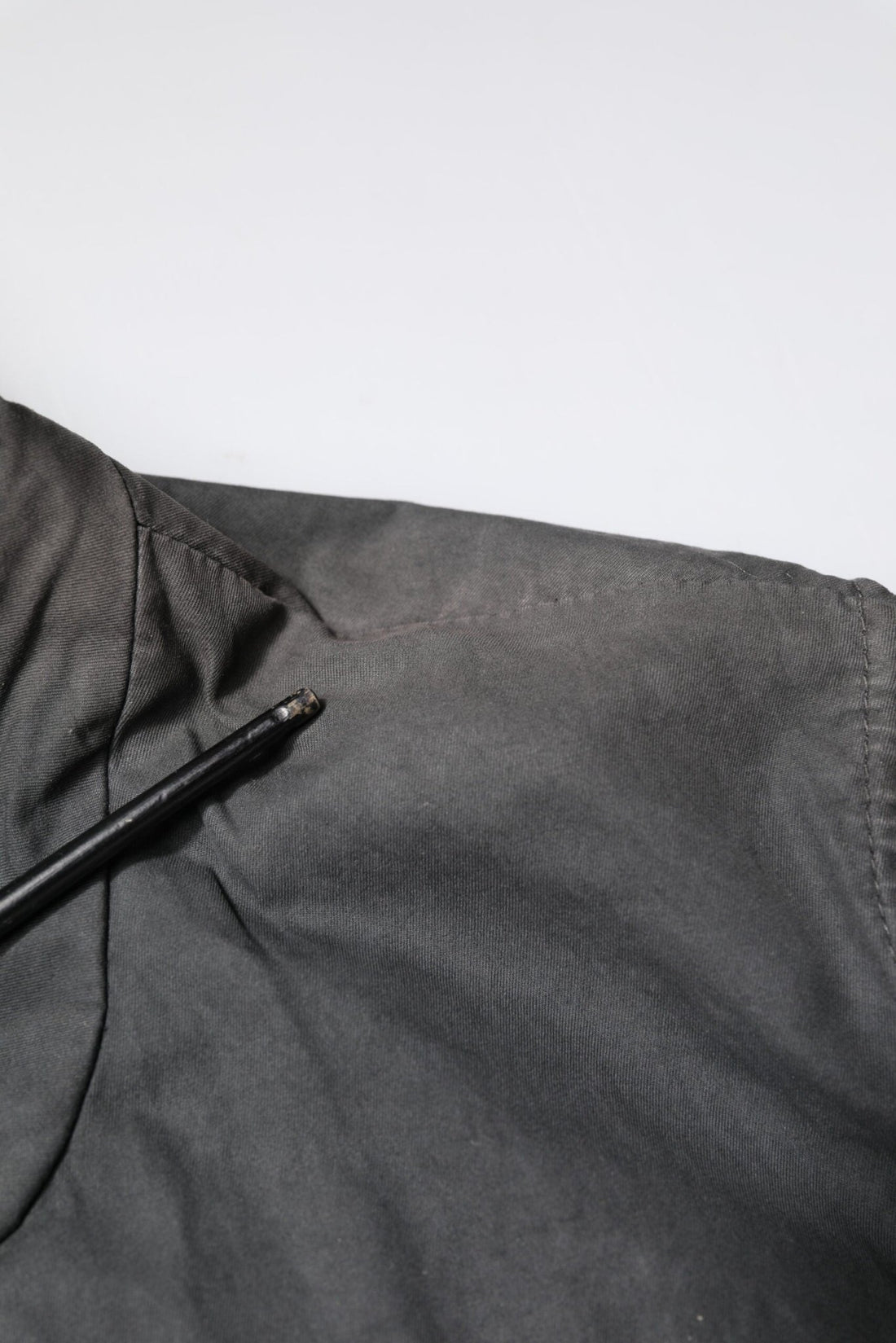 Dolce & Gabbana Black Solid Cotton Collared Coat Jacket - RIMODA