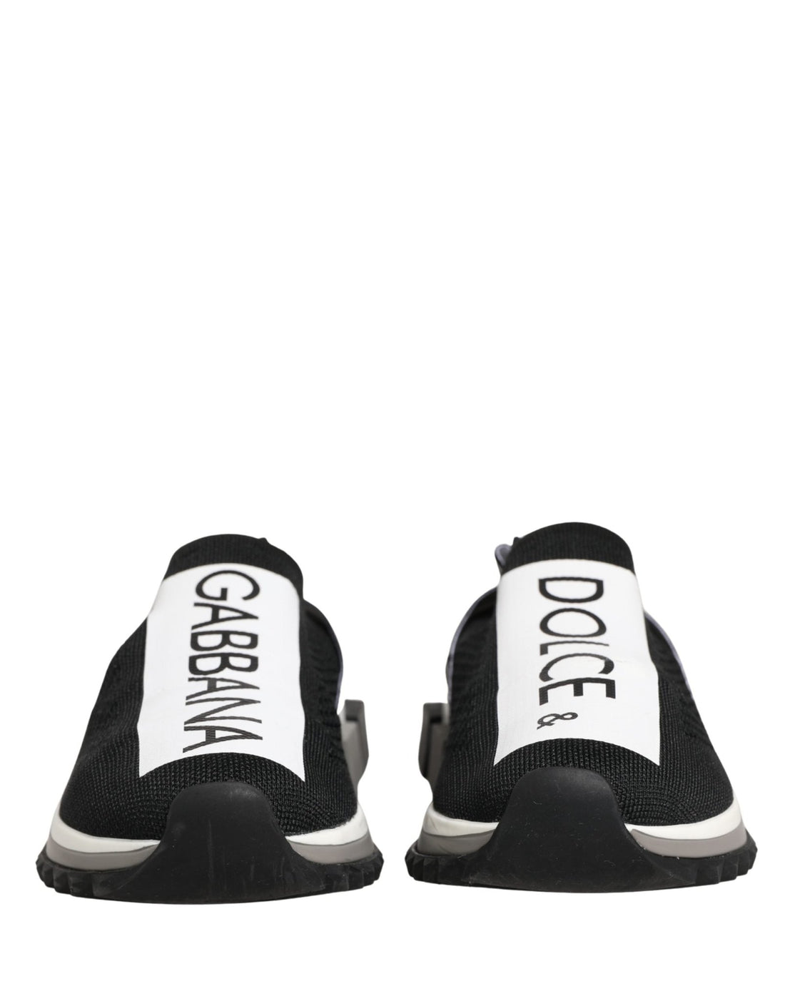 Dolce & Gabbana Black Sorrento Slip On Low Top Sneakers Shoes - RIMODA