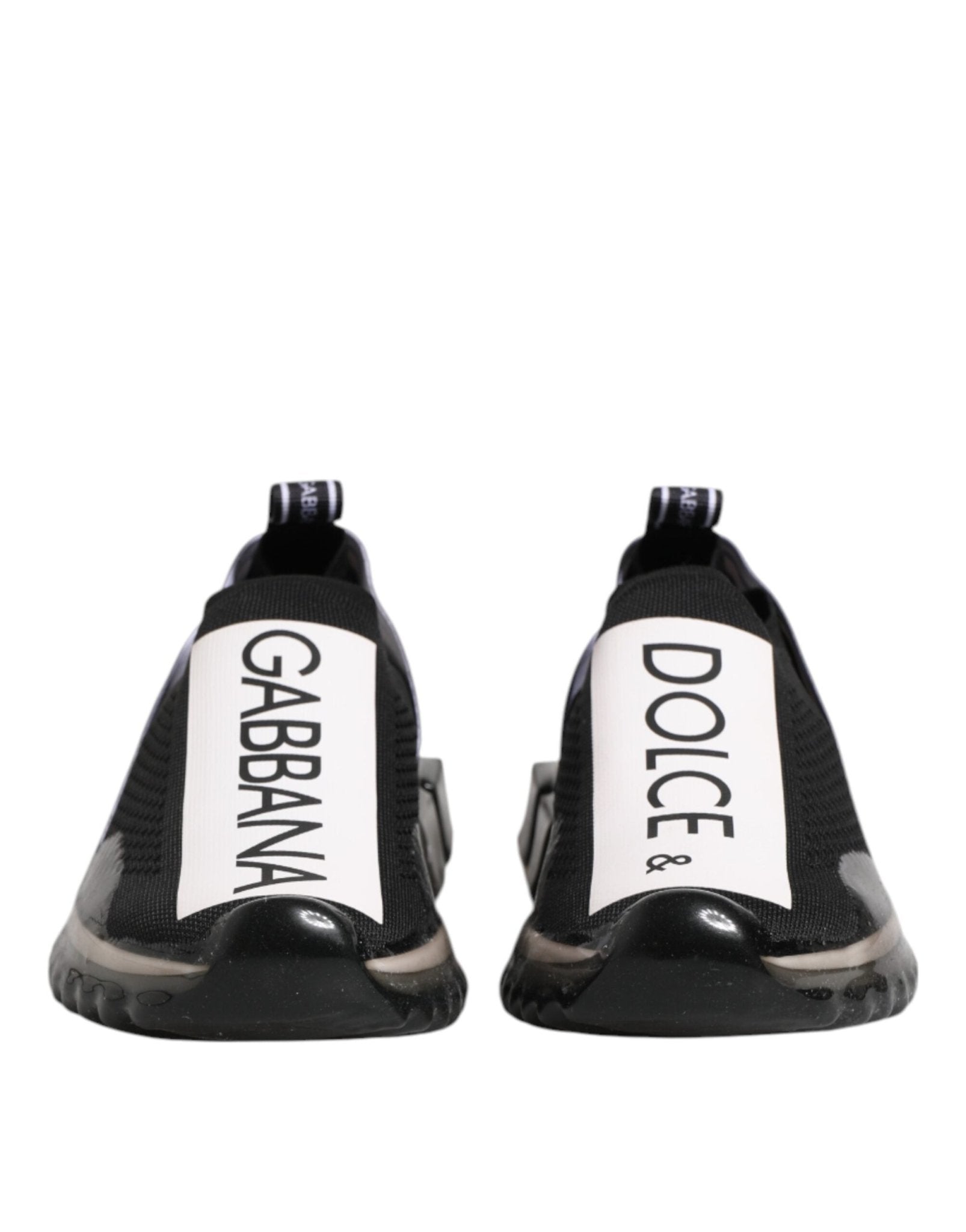 Dolce & Gabbana Black Sorrento Slip On Low Top Sneakers Shoes - RIMODA