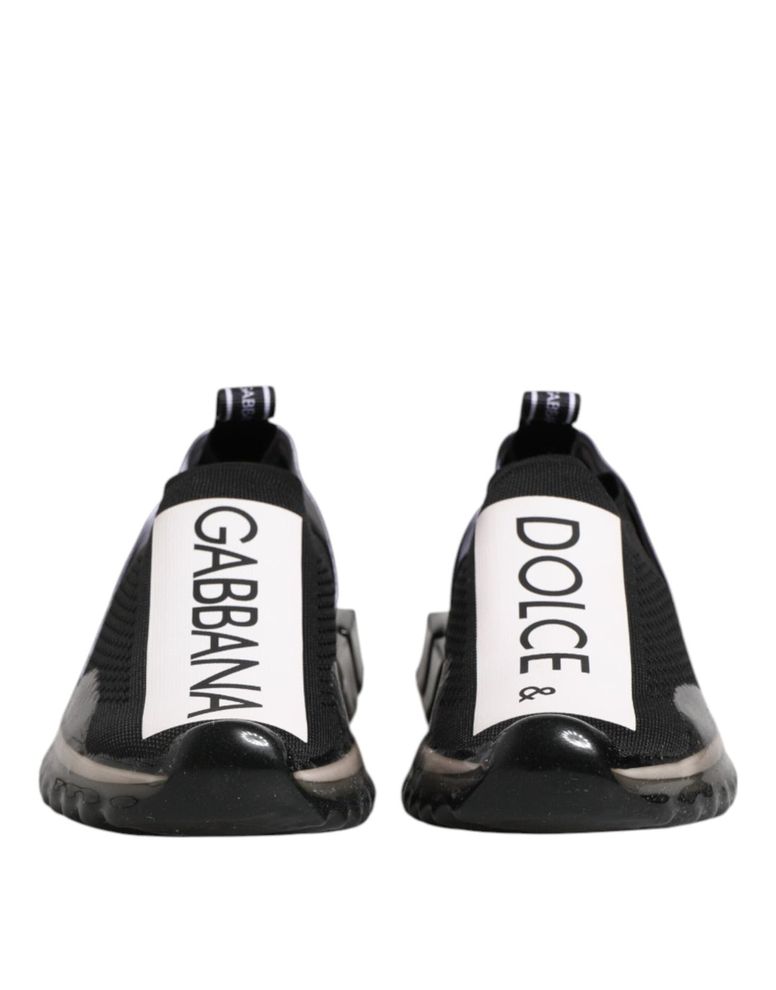 Dolce & Gabbana Black Sorrento Slip On Low Top Sneakers Shoes - RIMODA