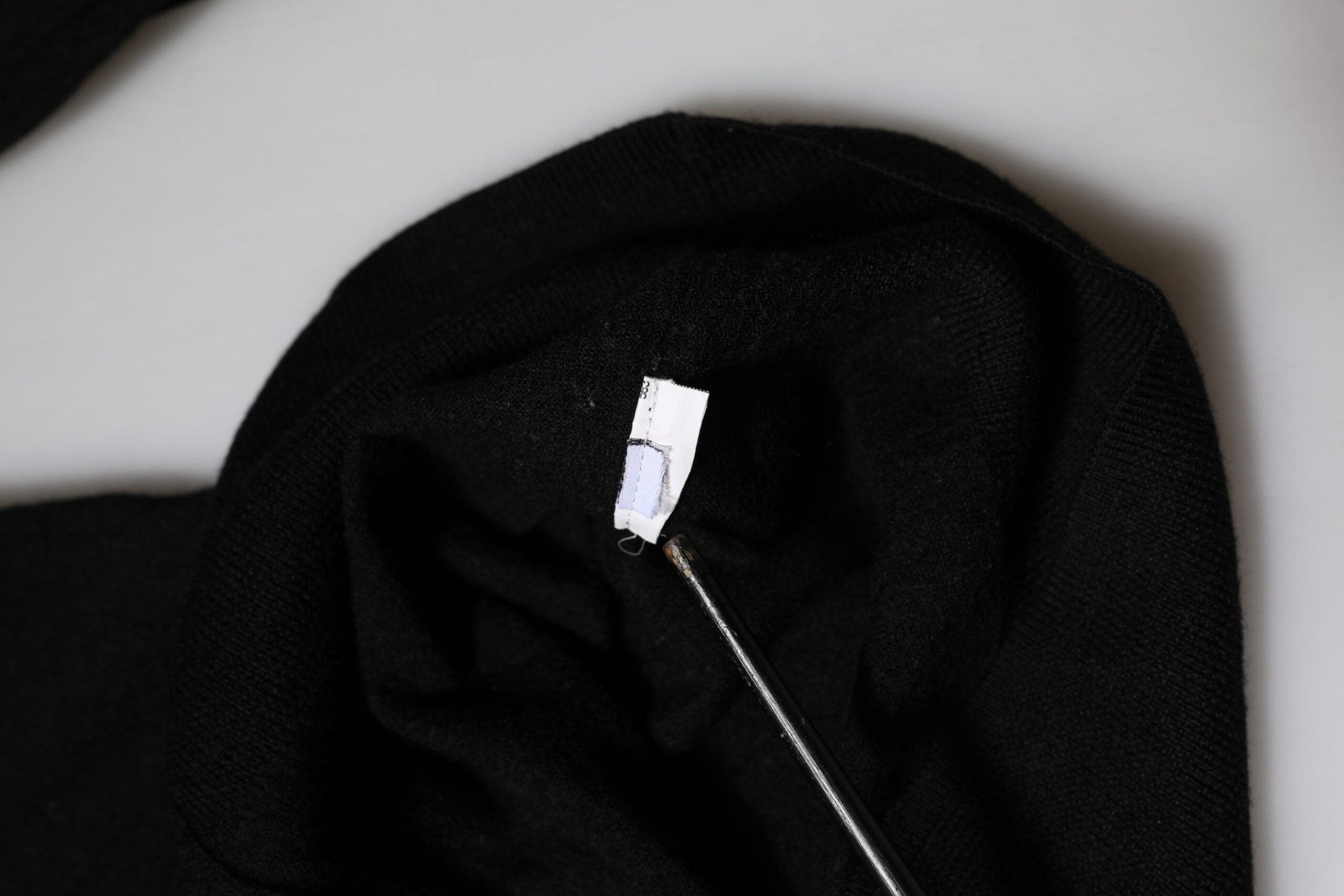 Dolce & Gabbana Black STAFF Round Neck Cardigan Sweater - RIMODA
