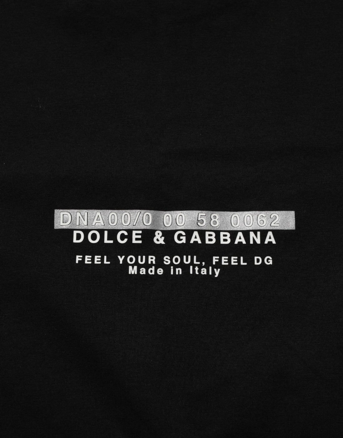 Dolce & Gabbana Black Statement Cotton Men Crew Neck T-shirt - RIMODA