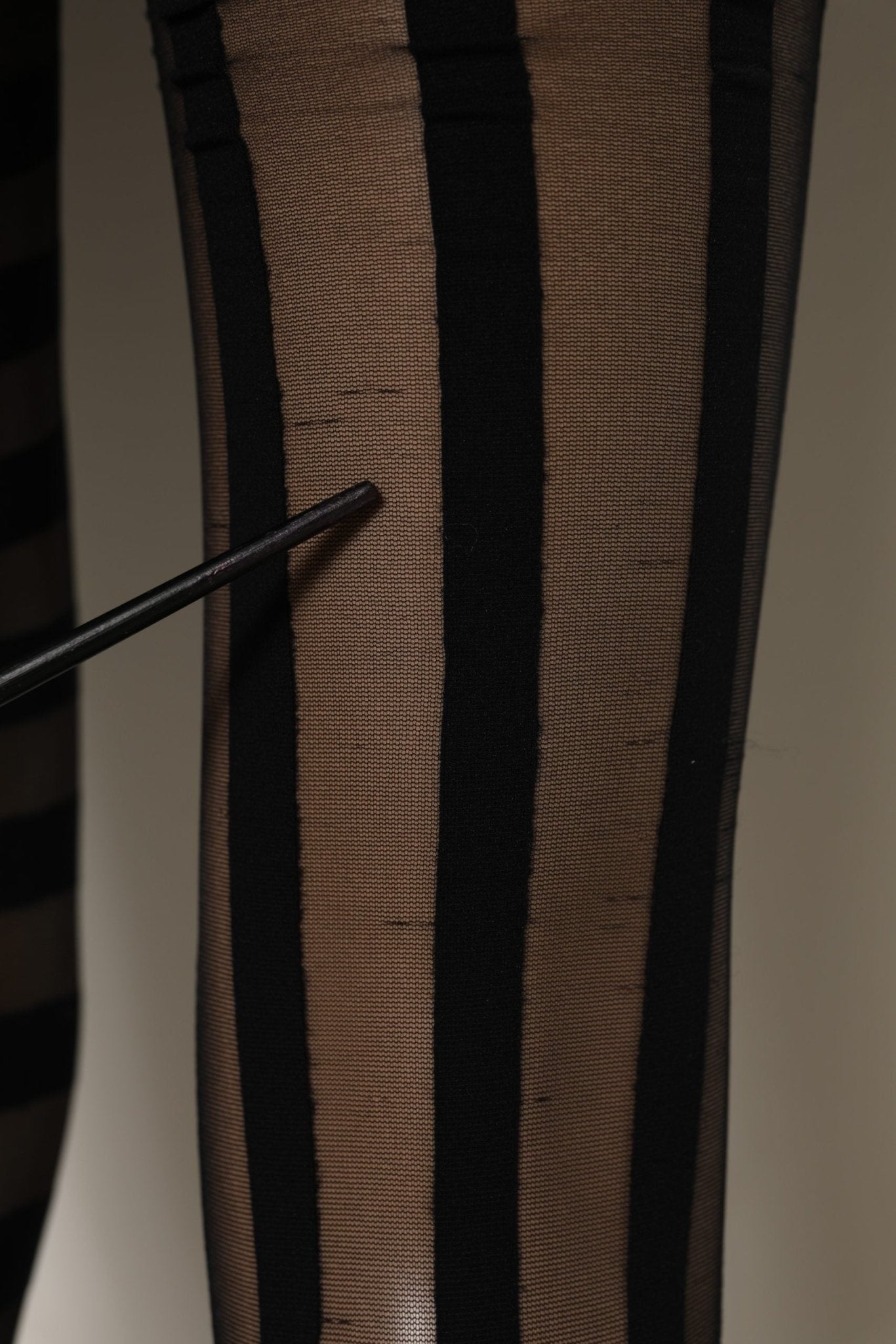 Dolce & Gabbana Black Stripes Tights Stockings Pantyhose Socks - RIMODA