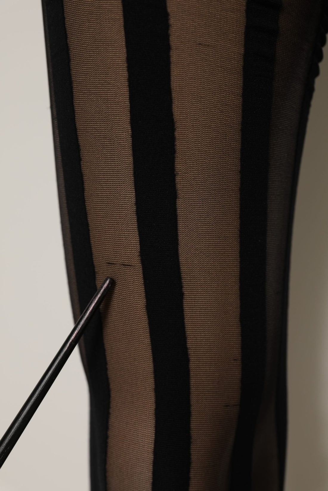 Dolce & Gabbana Black Stripes Tights Stockings Pantyhose Socks - RIMODA