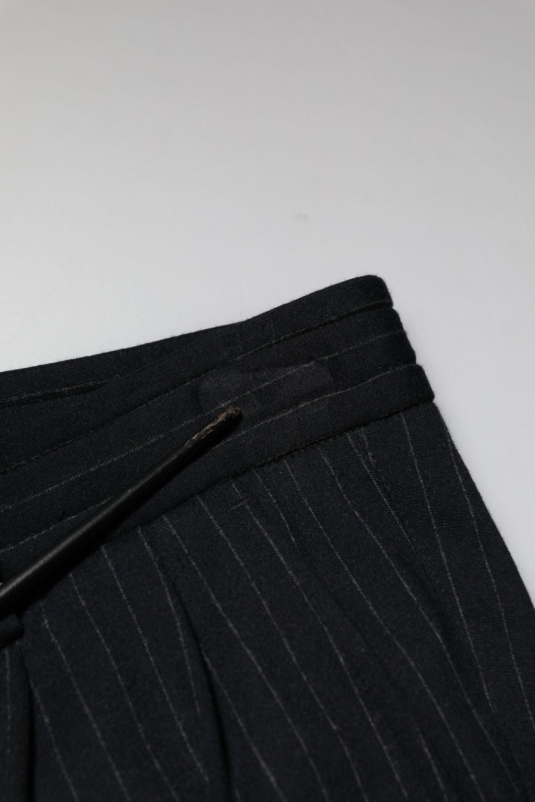 Dolce & Gabbana Black Stripes Viscose Skinny Dress Men Pants - RIMODA