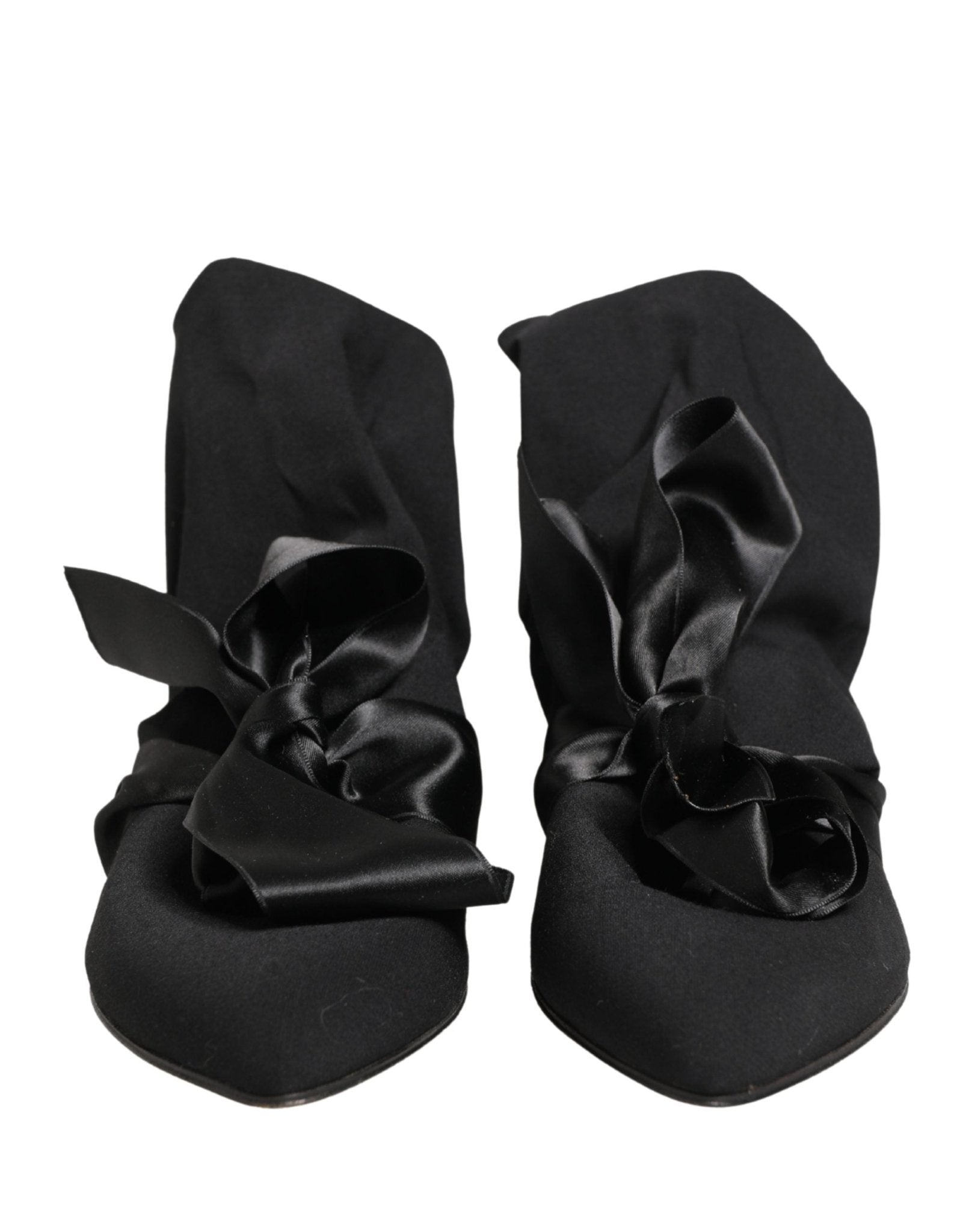 Dolce & Gabbana Black Suede Ankle Boots Shoes - RIMODA