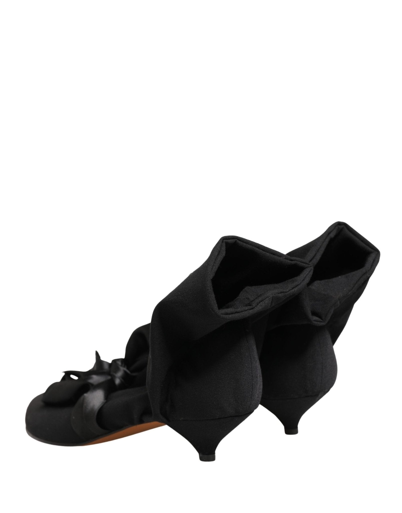 Dolce & Gabbana Black Suede Ankle Boots Shoes - RIMODA