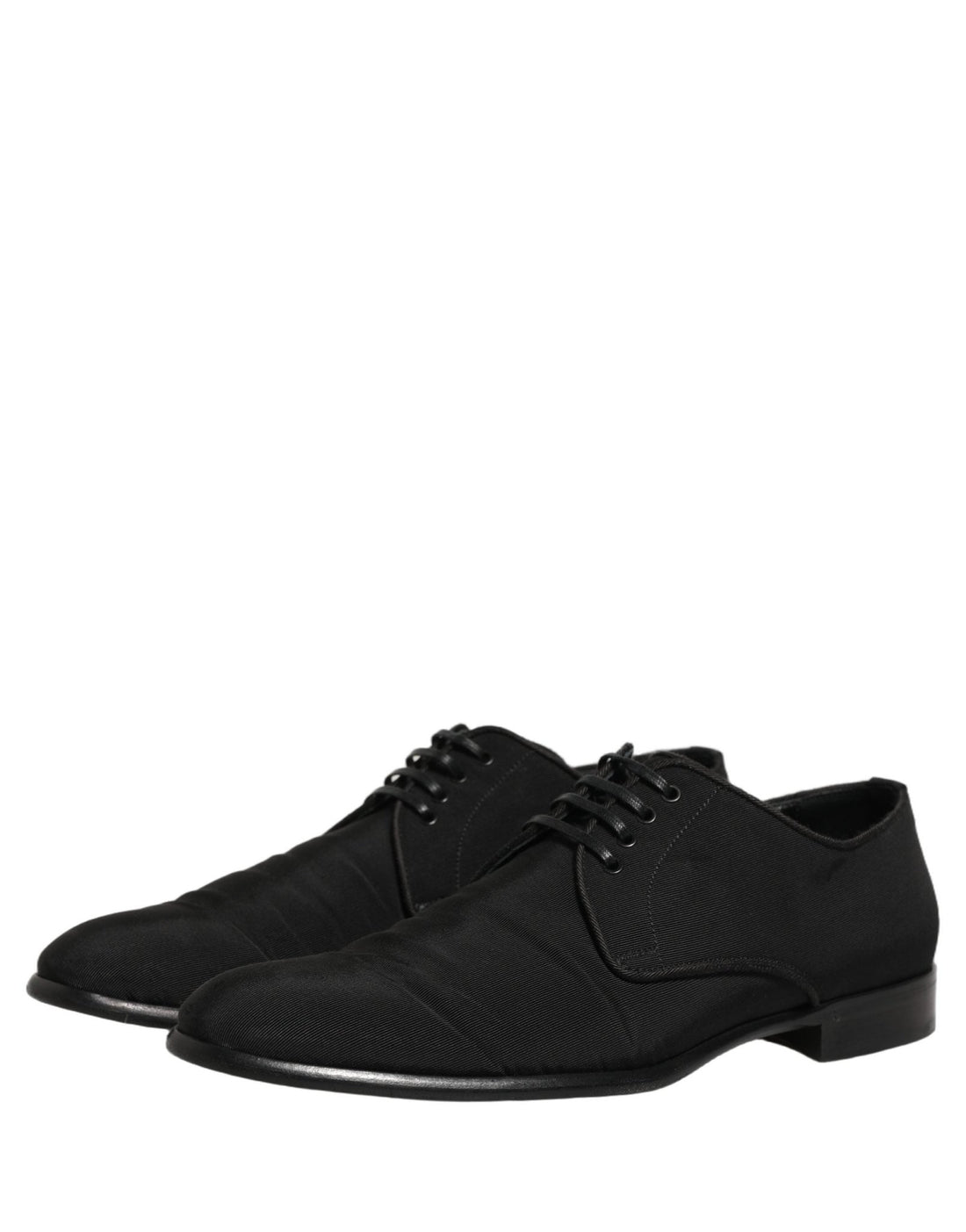 Dolce & Gabbana Black Suede Lace Up Derby Dress Formal Shoes - RIMODA