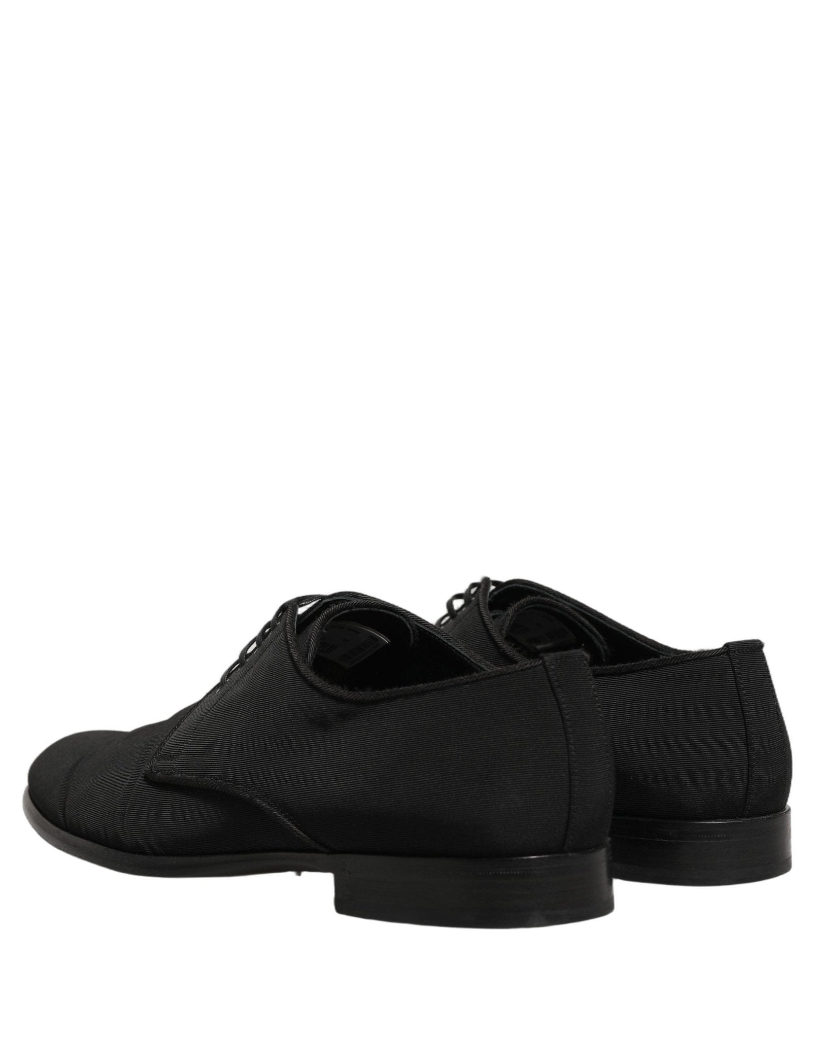 Dolce & Gabbana Black Suede Lace Up Derby Dress Formal Shoes - RIMODA