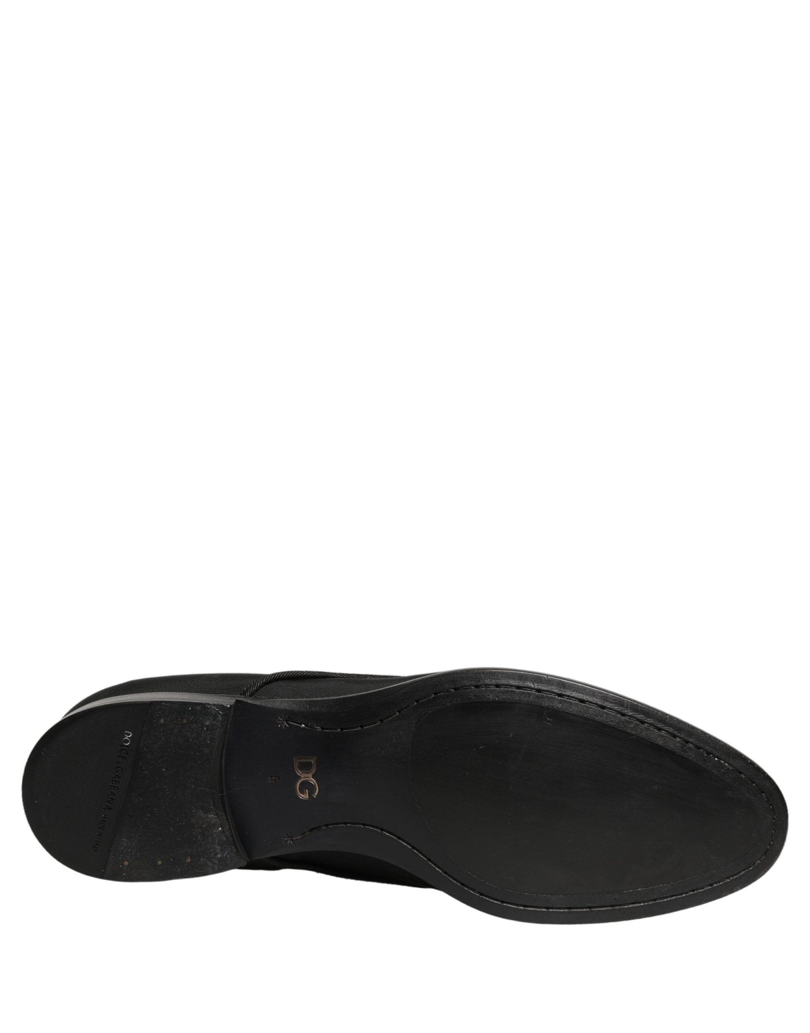 Dolce & Gabbana Black Suede Lace Up Derby Dress Formal Shoes - RIMODA
