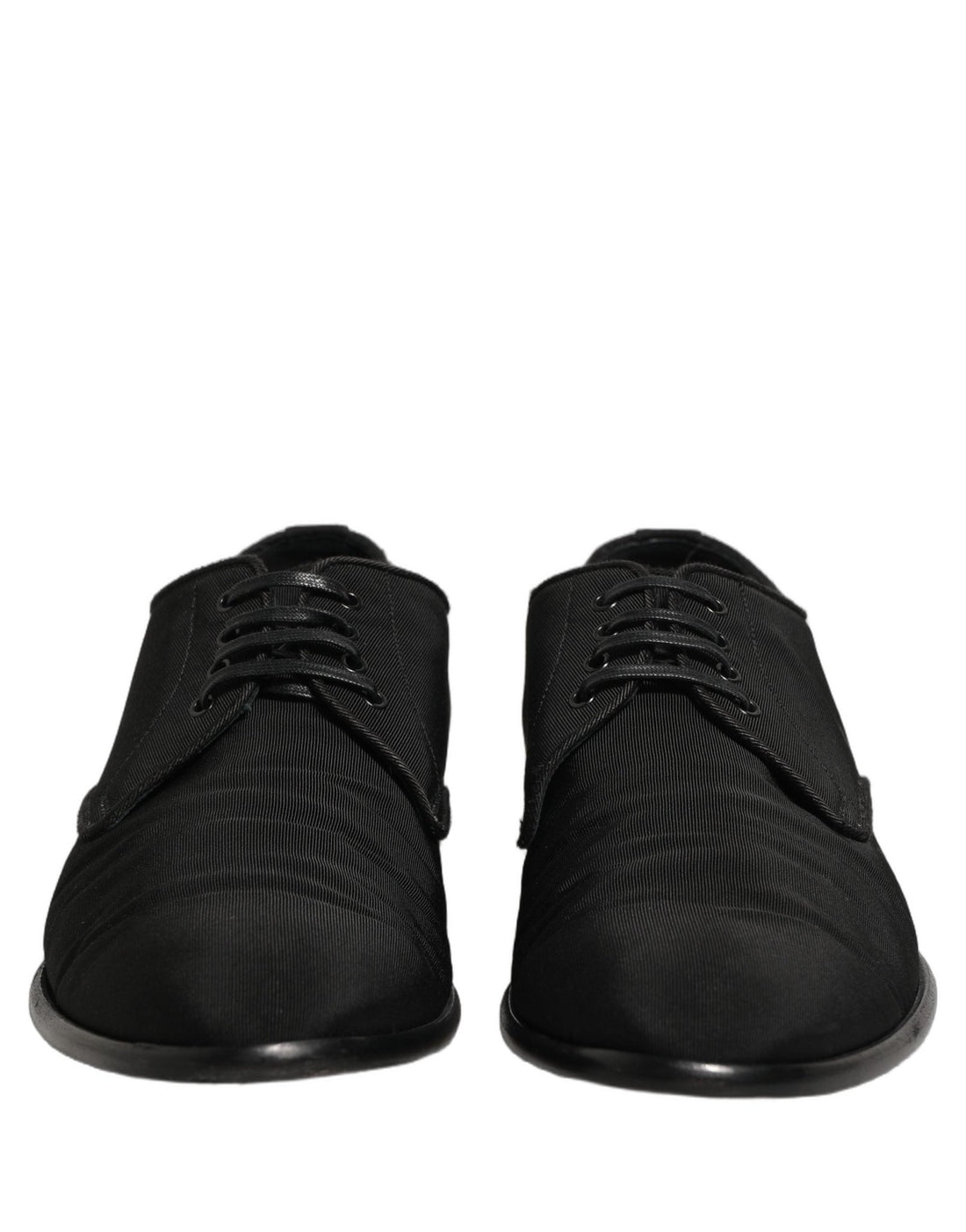 Dolce & Gabbana Black Suede Lace Up Derby Dress Formal Shoes - RIMODA