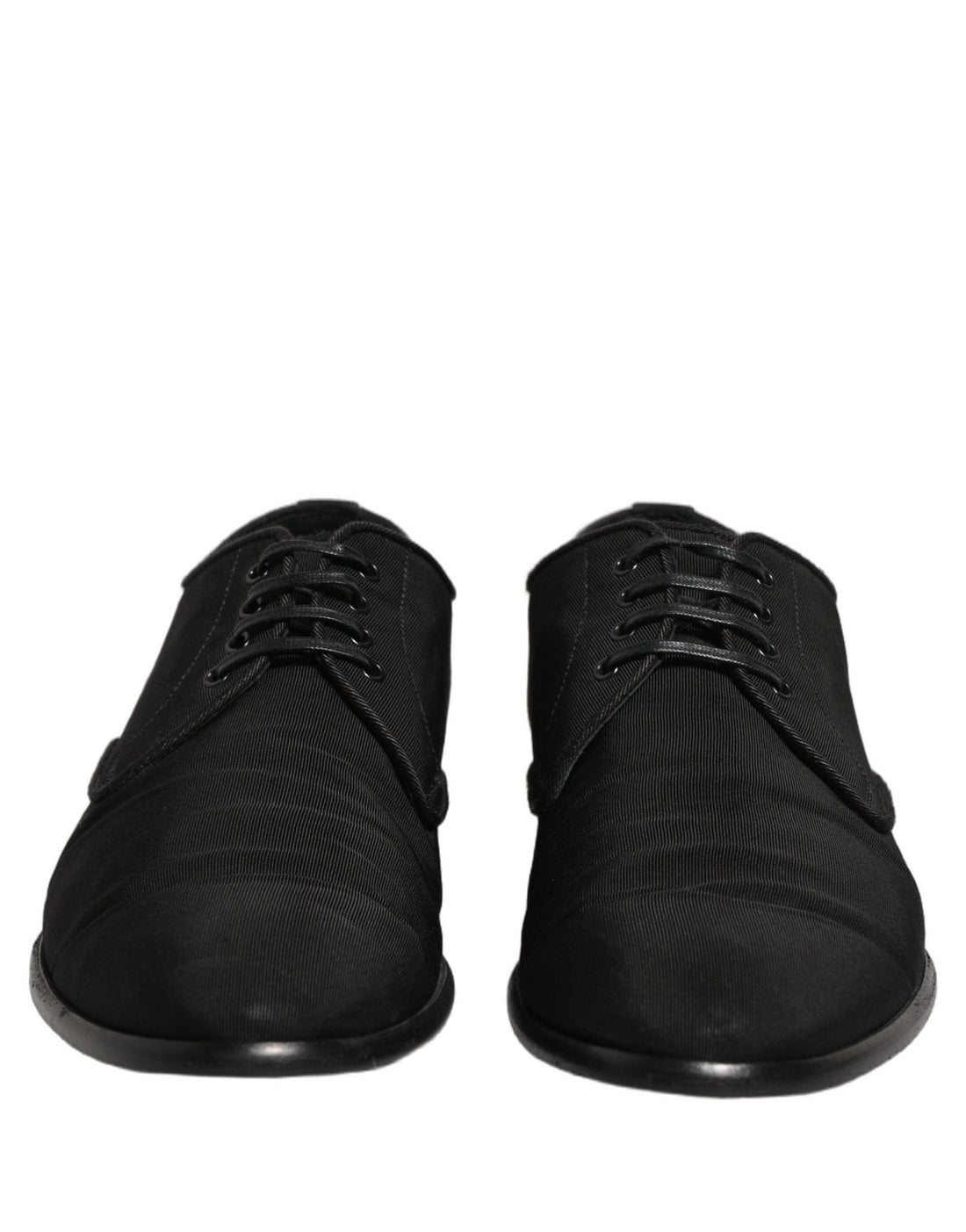Dolce & Gabbana Black Suede Lace Up Derby Dress Formal Shoes - RIMODA