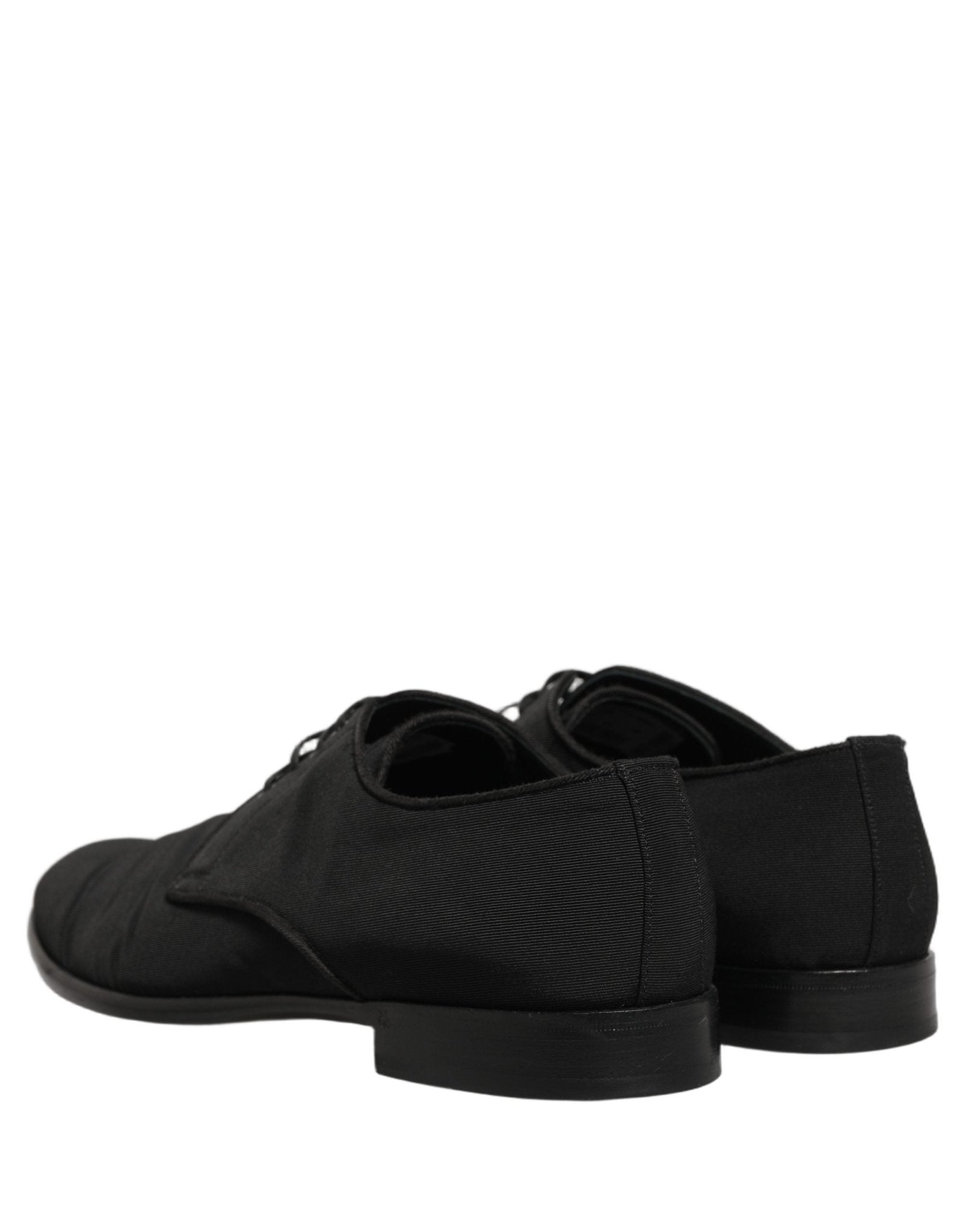 Dolce & Gabbana Black Suede Lace Up Derby Dress Formal Shoes - RIMODA