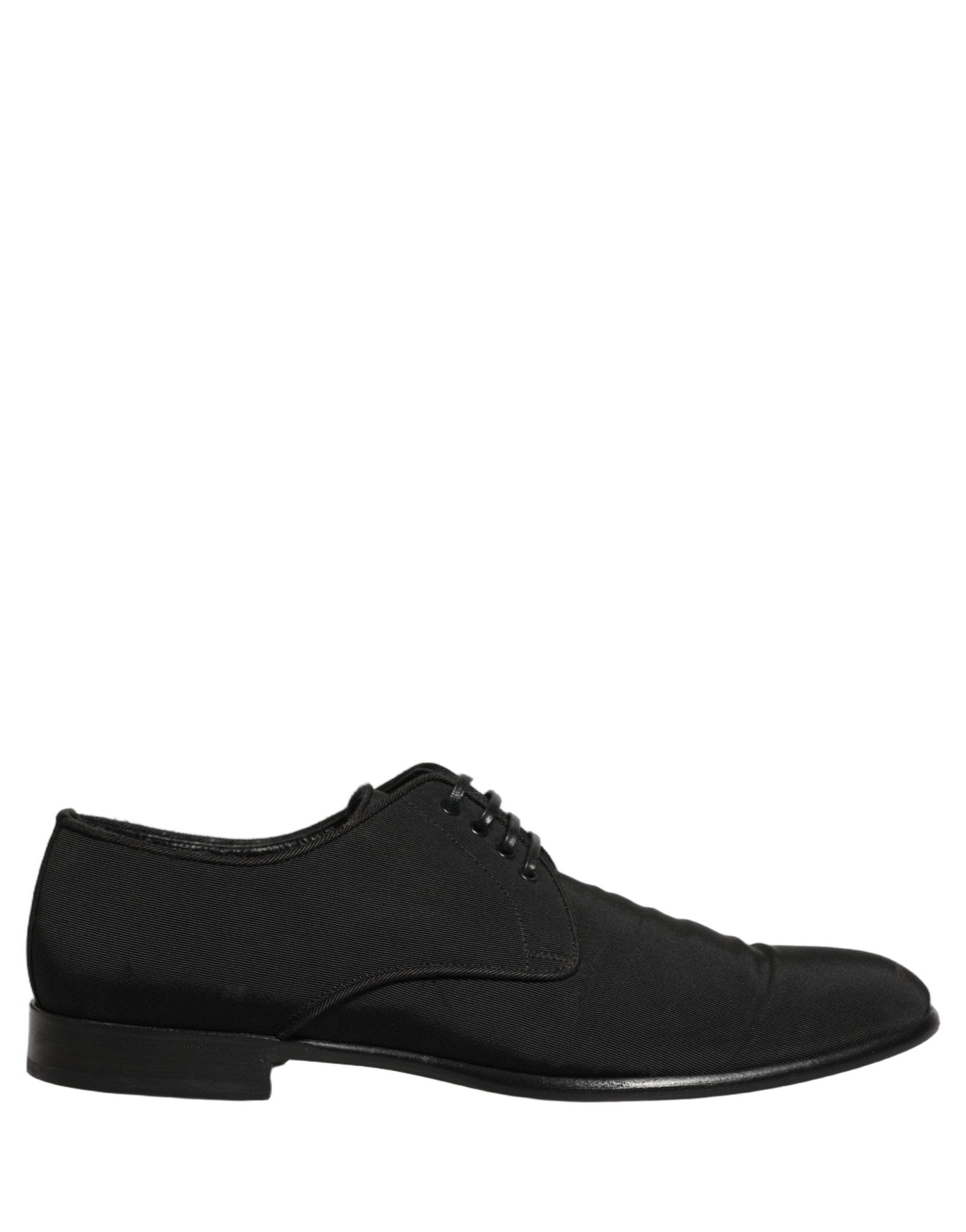 Dolce & Gabbana Black Suede Lace Up Derby Dress Formal Shoes - RIMODA