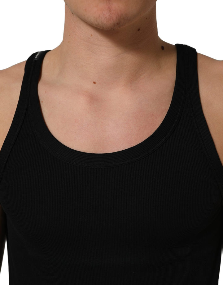 Dolce & Gabbana Black Tank Sleeveless Underwear Men T-shirt - RIMODA