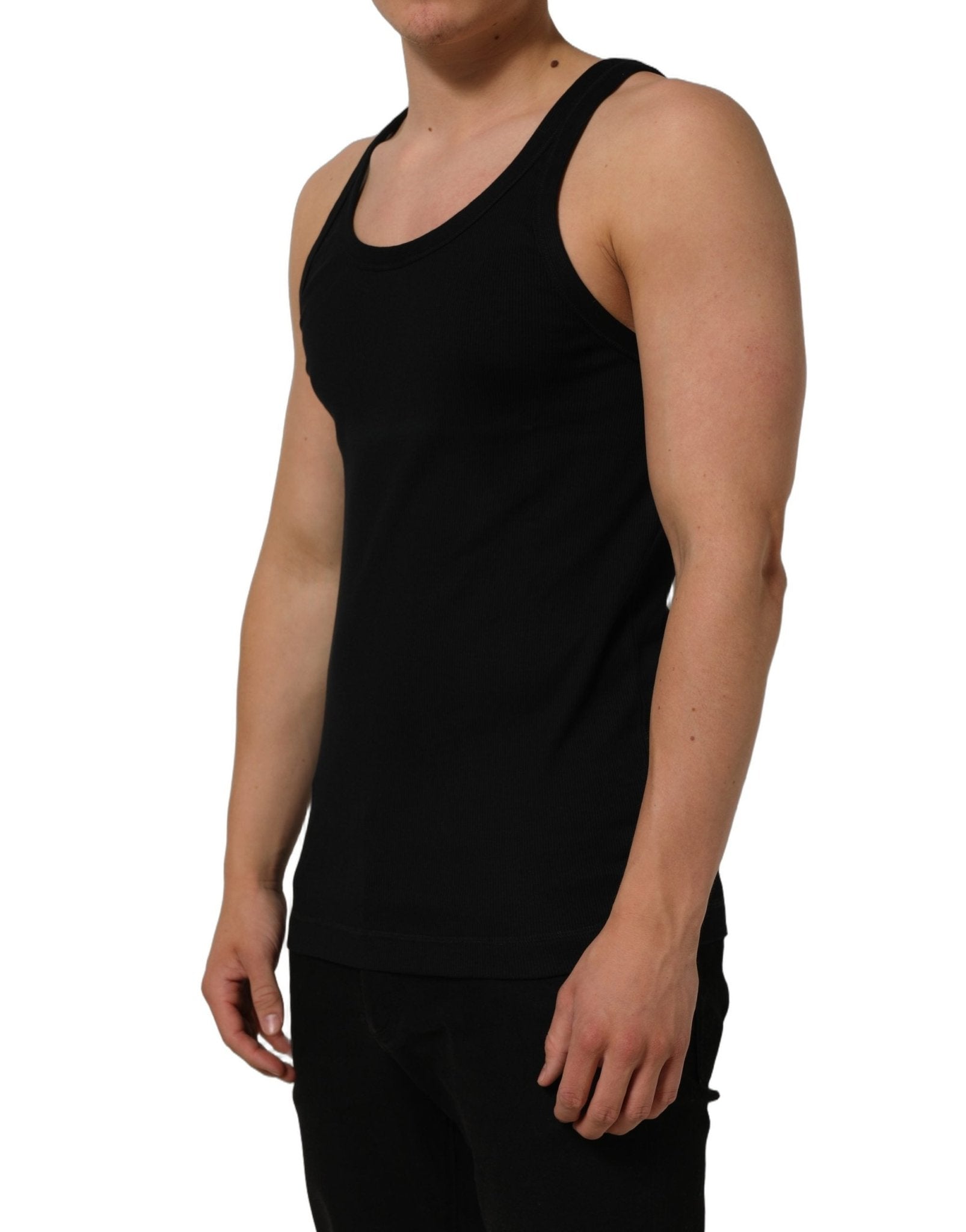 Dolce & Gabbana Black Tank Sleeveless Underwear Men T-shirt - RIMODA