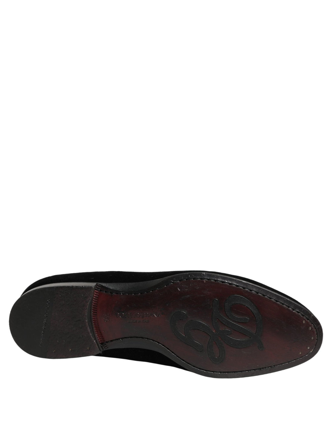 Dolce & Gabbana Black Velvet Loafers Formal Men Dress Shoes - RIMODA
