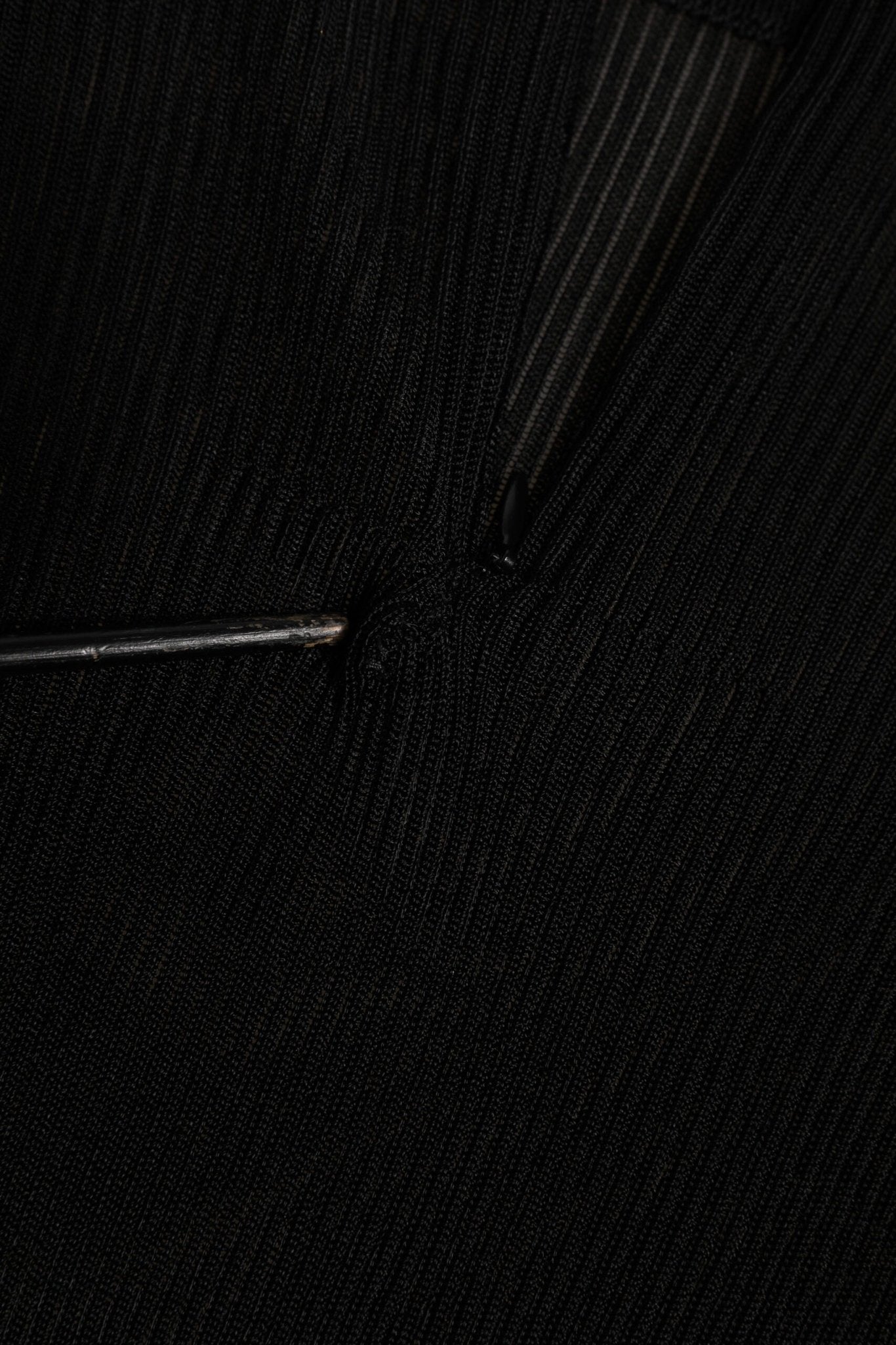 Dolce & Gabbana Black Viscose Turtle Neck Pullover Top - RIMODA