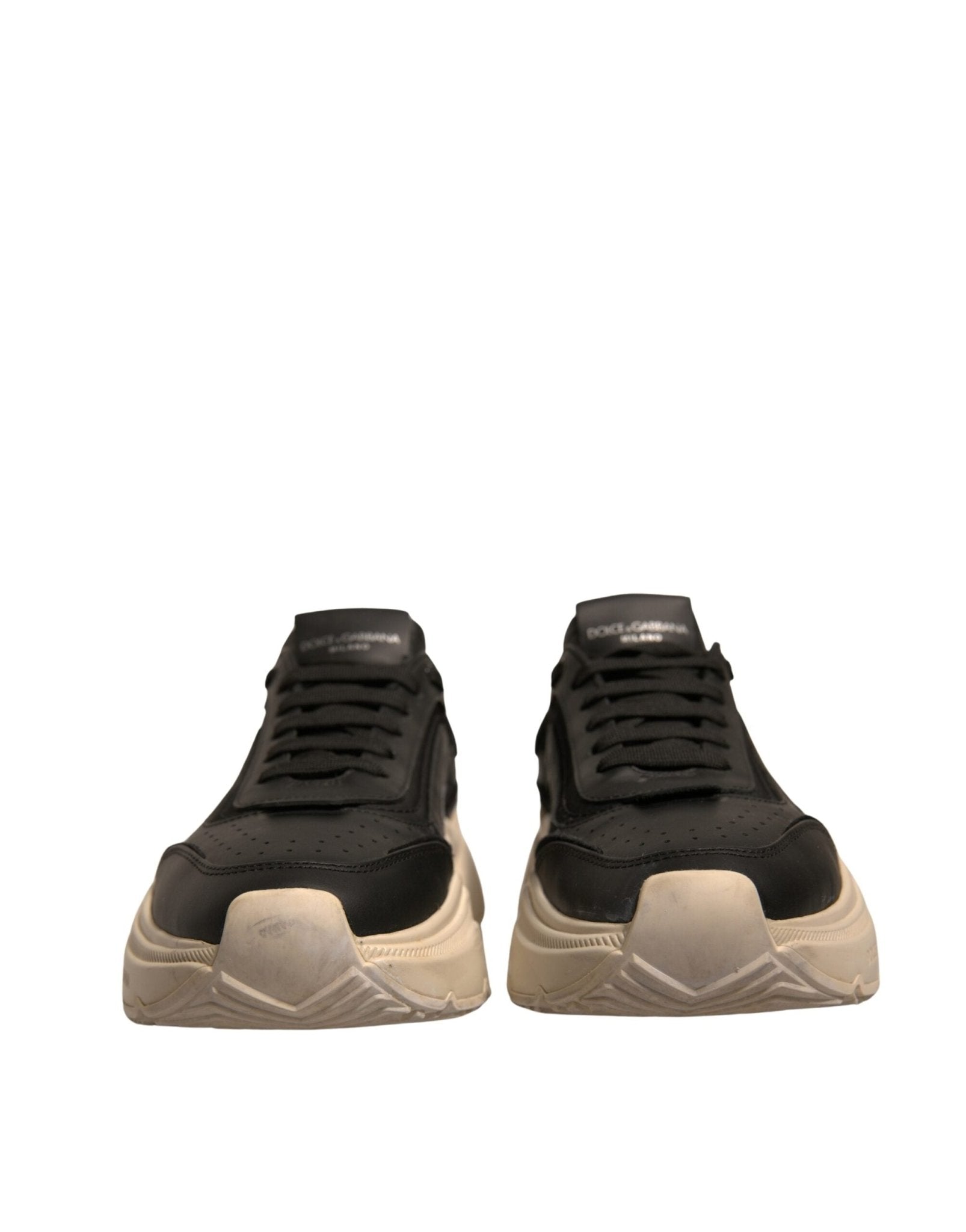 Dolce & Gabbana Black White Daymaster Low Top Sneakers Shoes - RIMODA