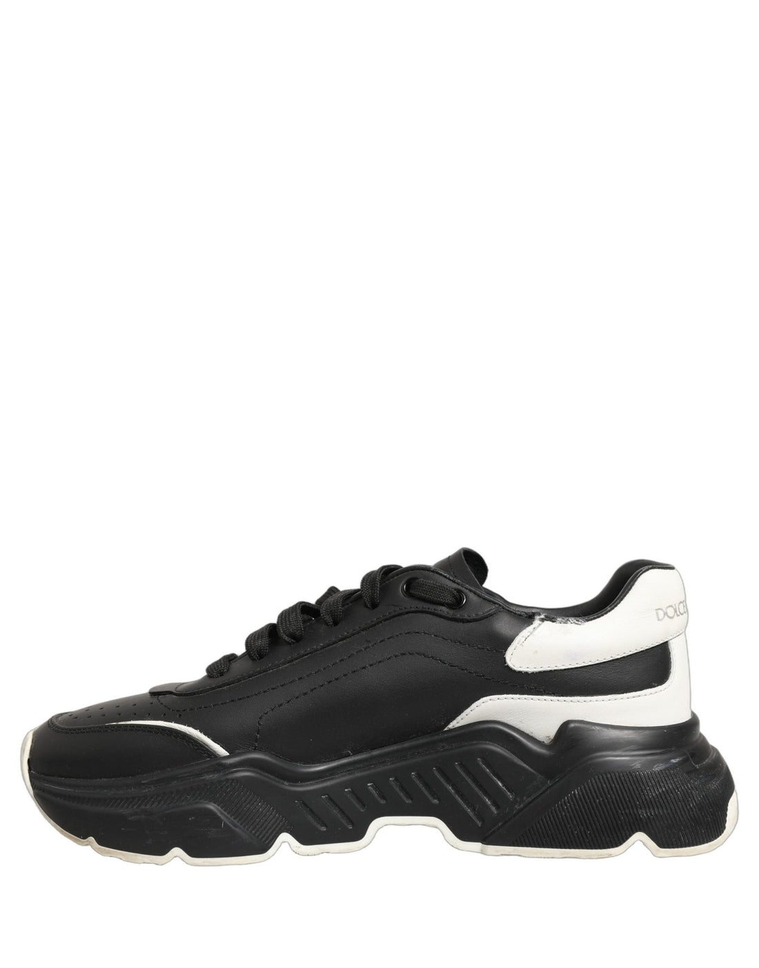 Dolce & Gabbana Black White Daymaster Low Top Sneakers Shoes - RIMODA
