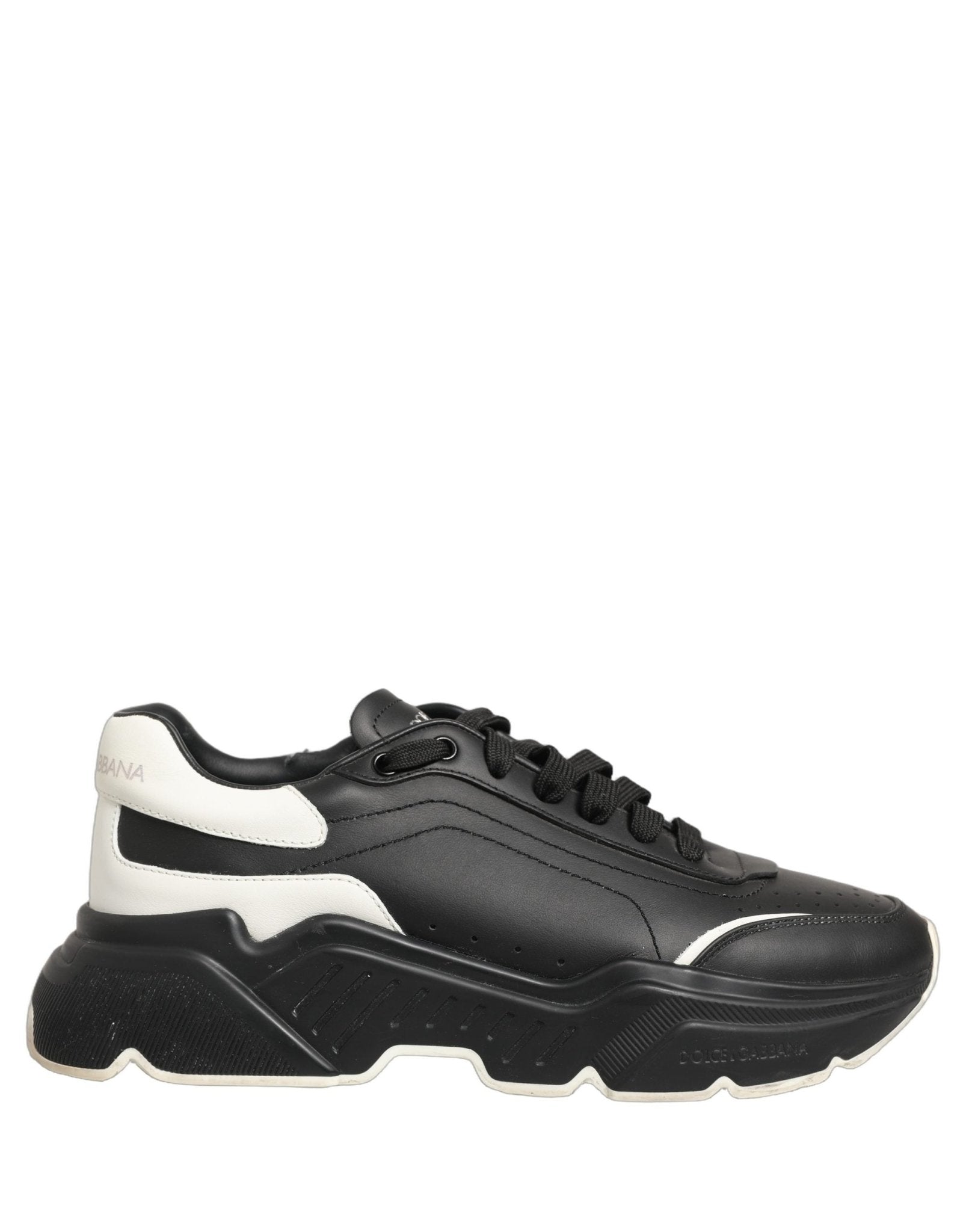 Dolce & Gabbana Black White Daymaster Low Top Sneakers Shoes - RIMODA
