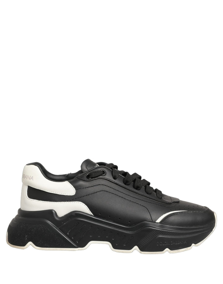 Dolce & Gabbana Black White Daymaster Low Top Sneakers Shoes - RIMODA