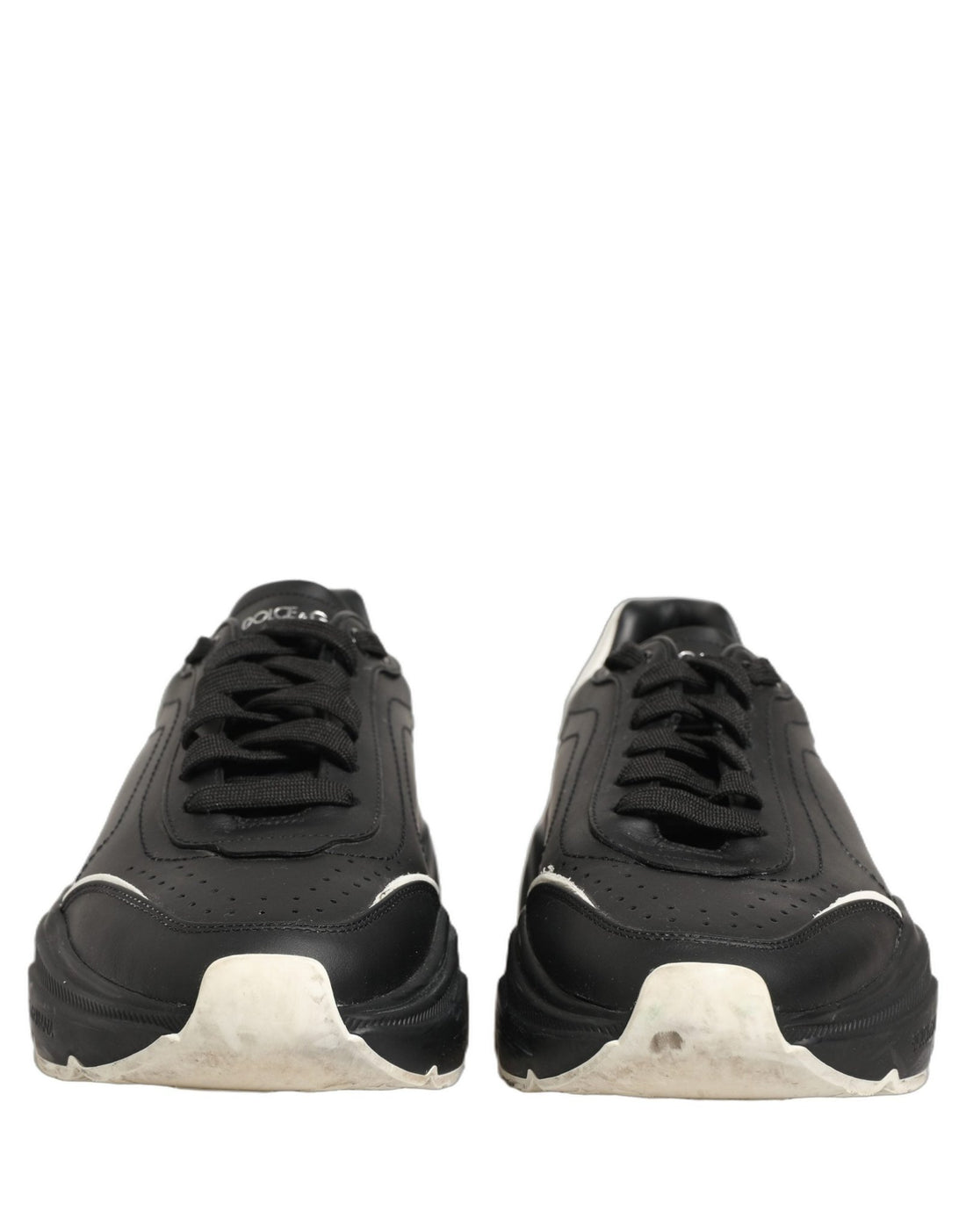 Dolce & Gabbana Black White Daymaster Low Top Sneakers Shoes - RIMODA