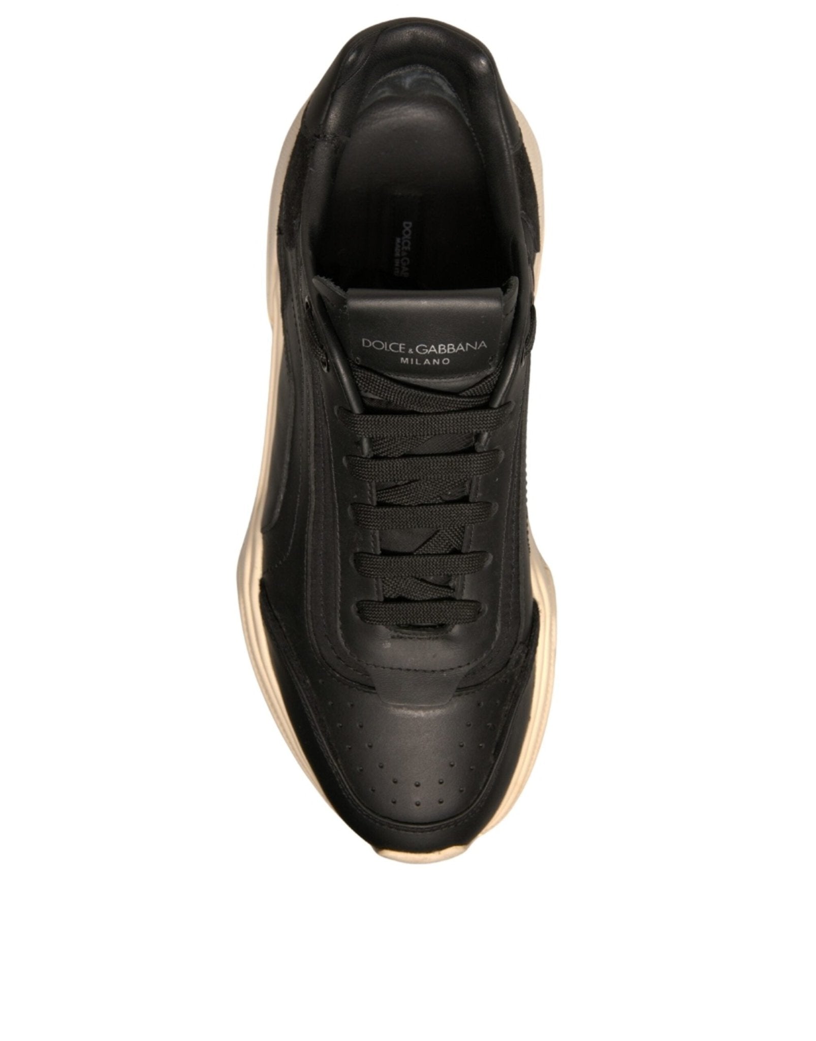 Dolce & Gabbana Black White Daymaster Low Top Sneakers Shoes - RIMODA