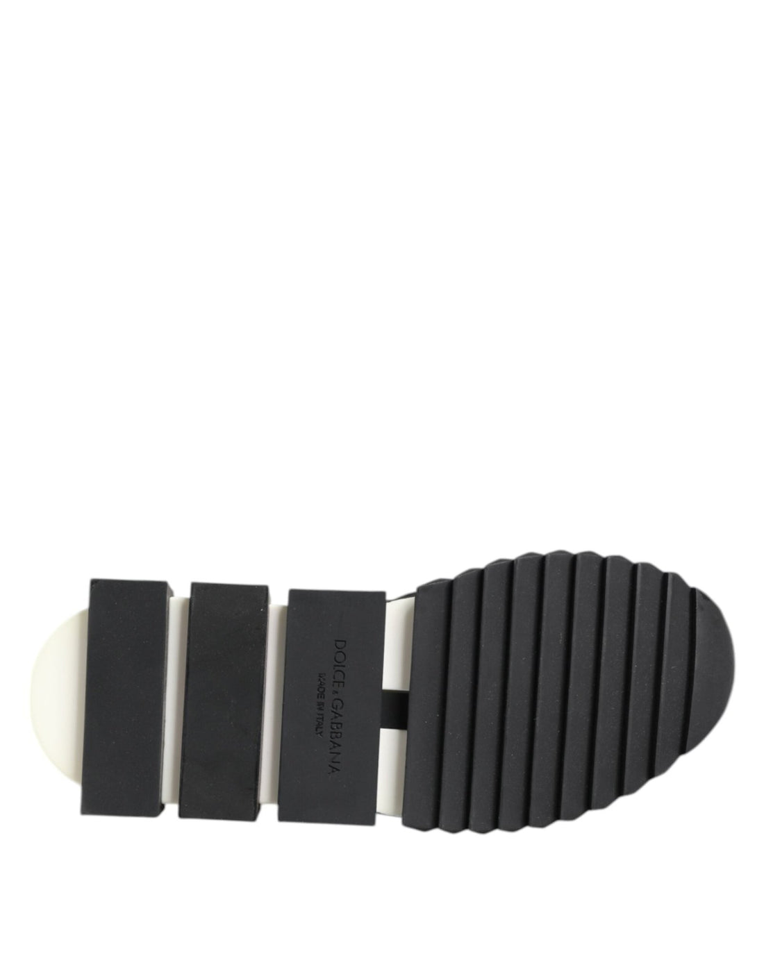 Dolce & Gabbana Black White Logo Sorrento Sneakers Shoes - RIMODA