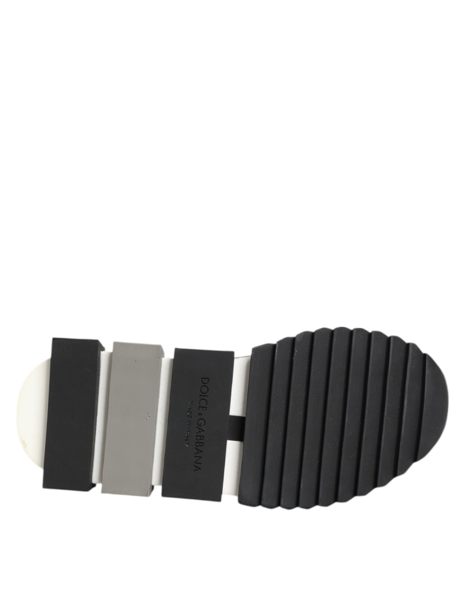 Dolce & Gabbana Black White Slip On Sorrento Sneakers Shoes - RIMODA
