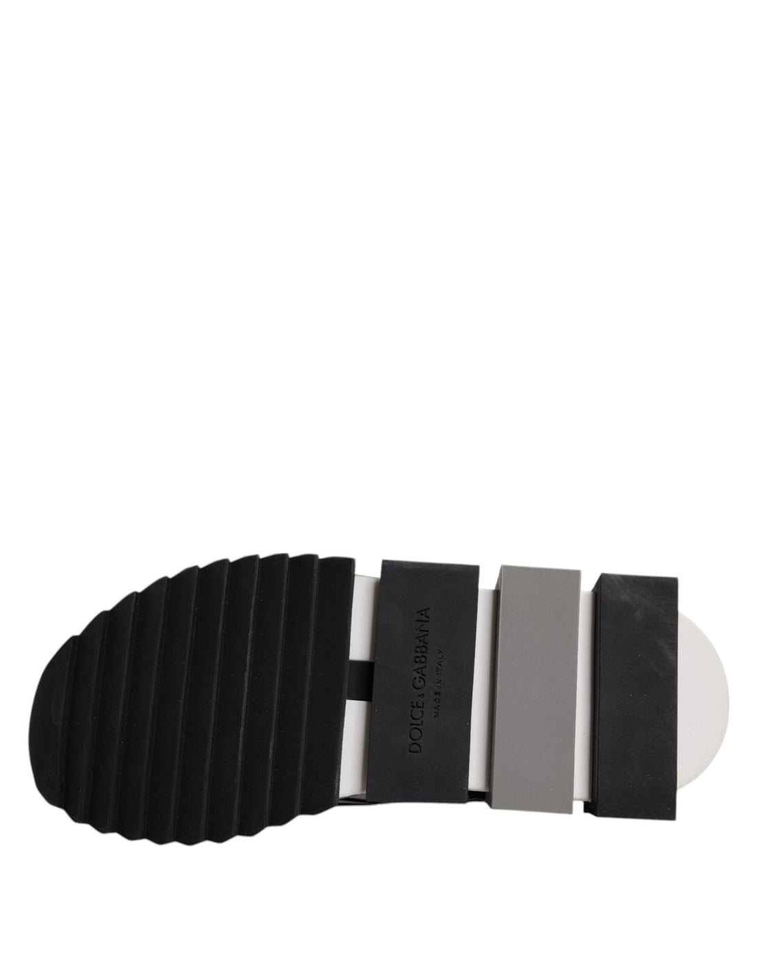 Dolce & Gabbana Black White Slip On Sorrento Sneakers Shoes - RIMODA