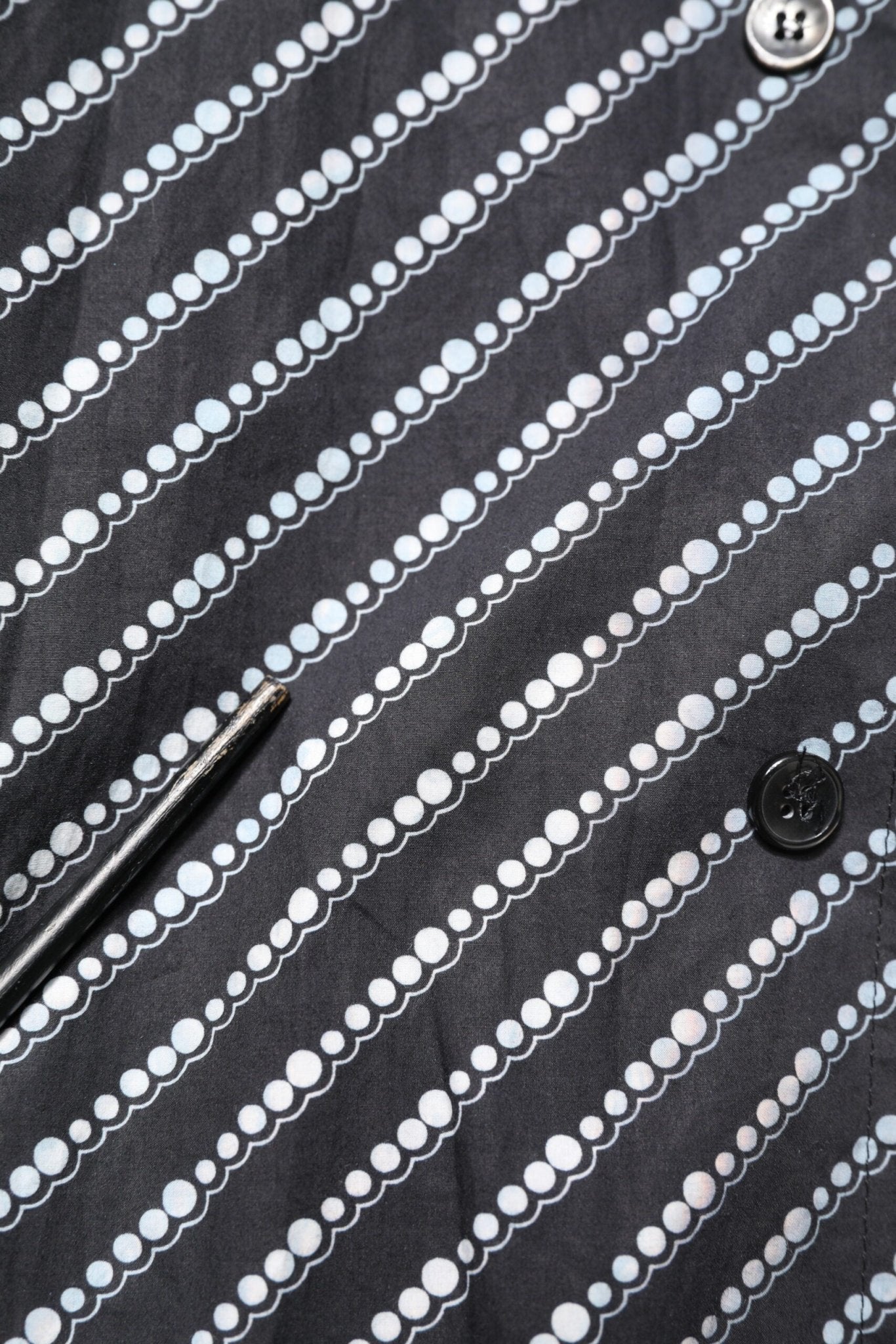 Dolce & Gabbana Black White Stripe Button Down Casual Shirt - RIMODA