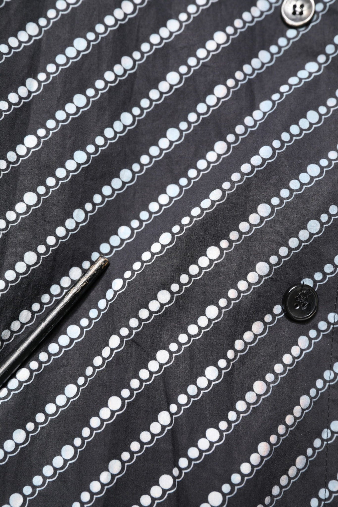 Dolce & Gabbana Black White Stripe Button Down Casual Shirt - RIMODA